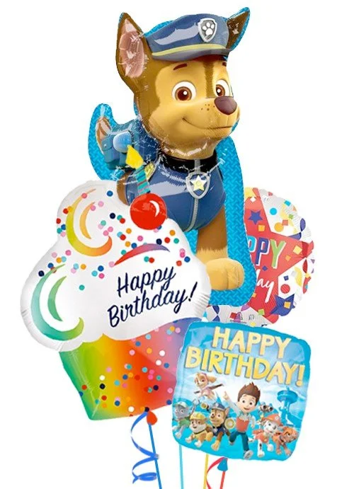 Paw Patrol Chase Balloon Bouquet