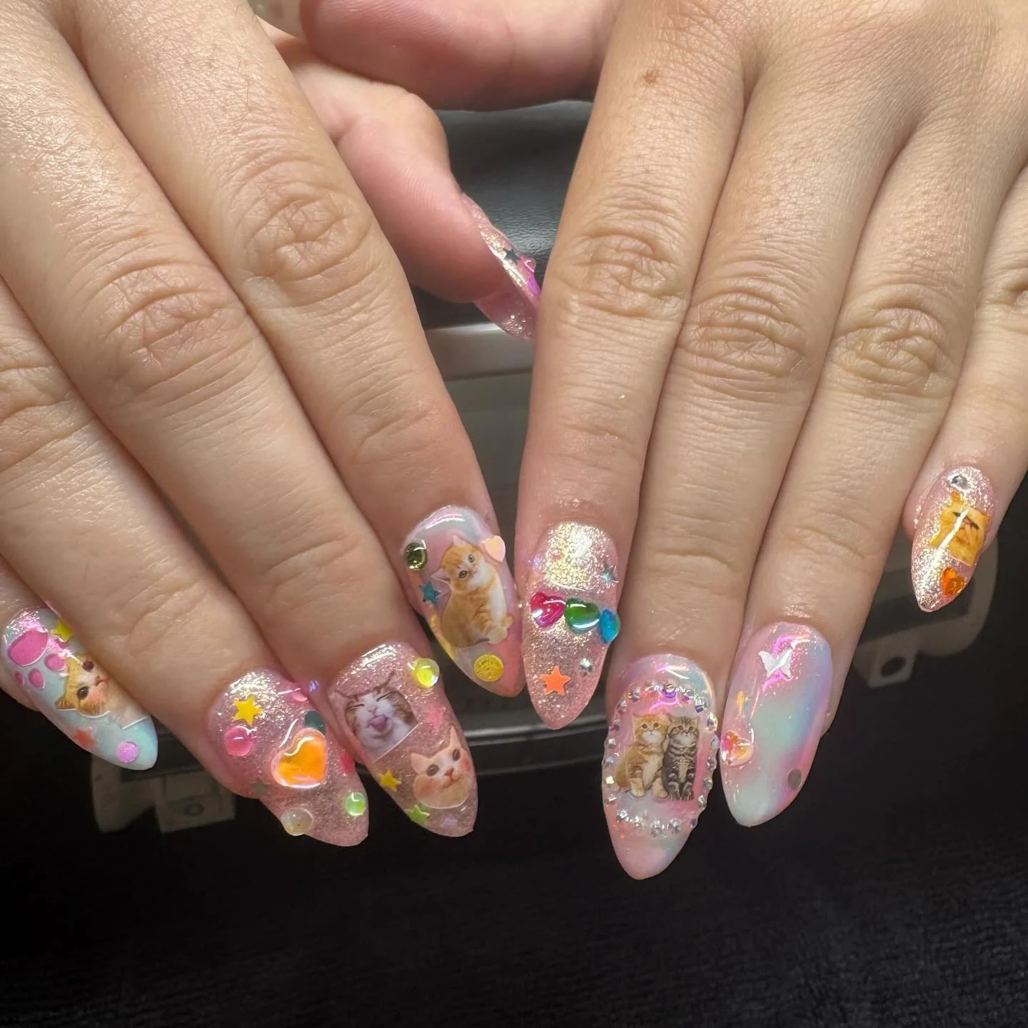 She&rsquo;s a star. &lsquo;Cureist Paula brings so much joy and passion to our team and her clients experience it - especially when she&rsquo;s given the space to do a freestyle like this. Kittens and jewels and joy abounds whenever our girl P is aro