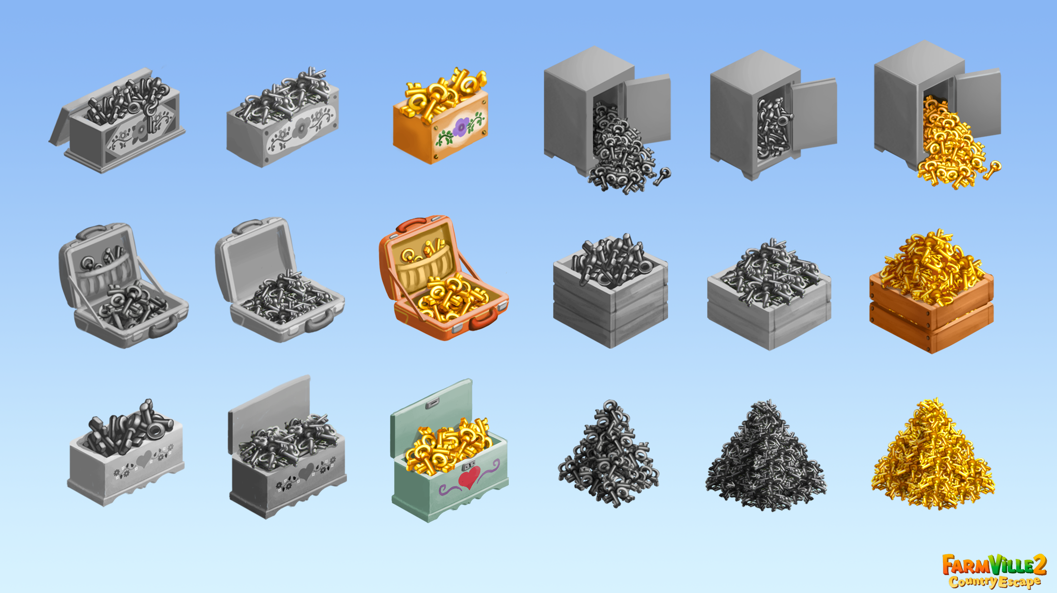 Farmville 2 Country Escape - Icons