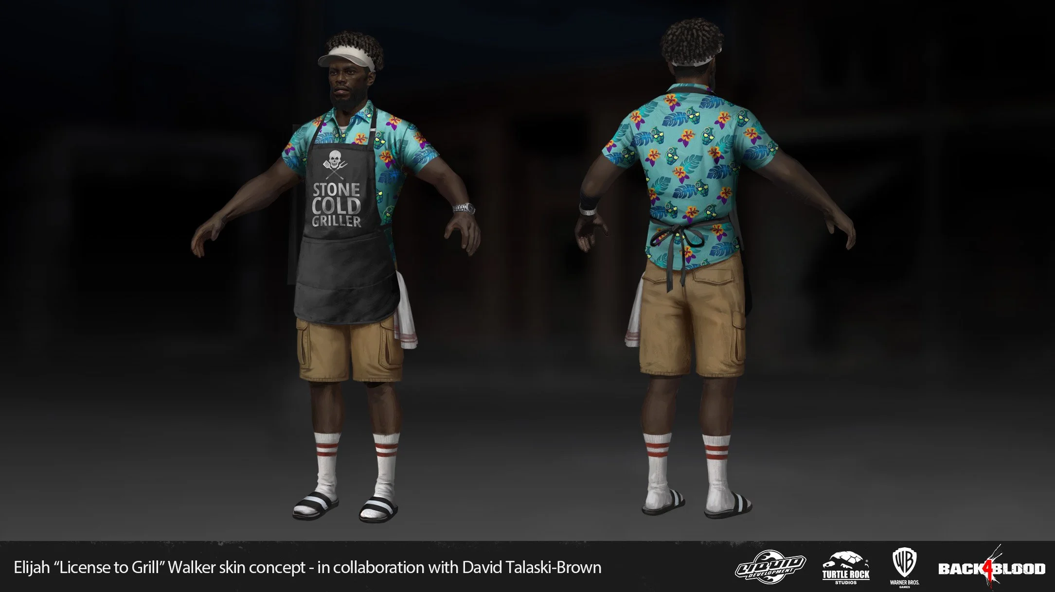 Back 4 Blood - Player Skin Concept