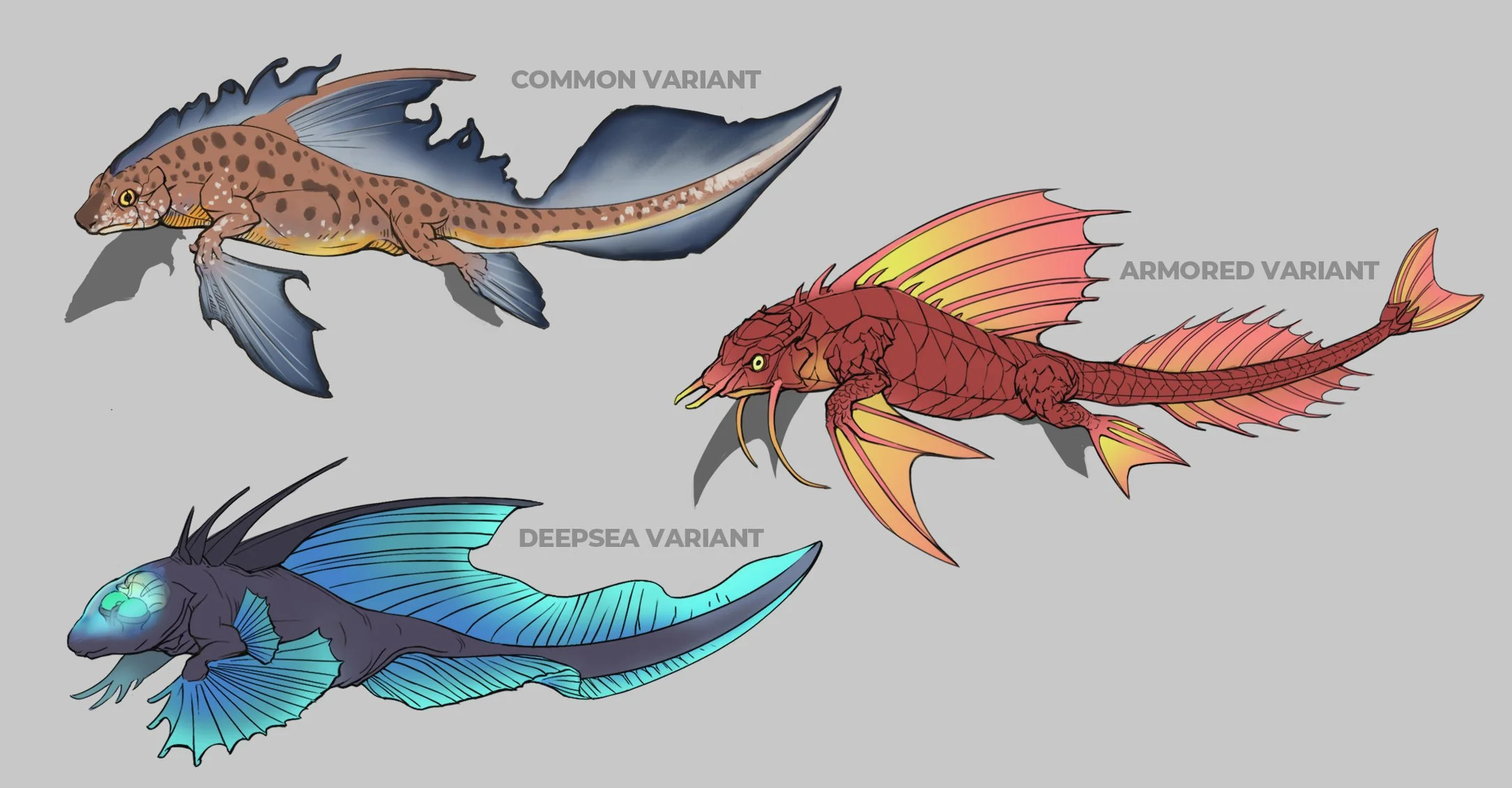 CrestedRatNewt_variants.jpg