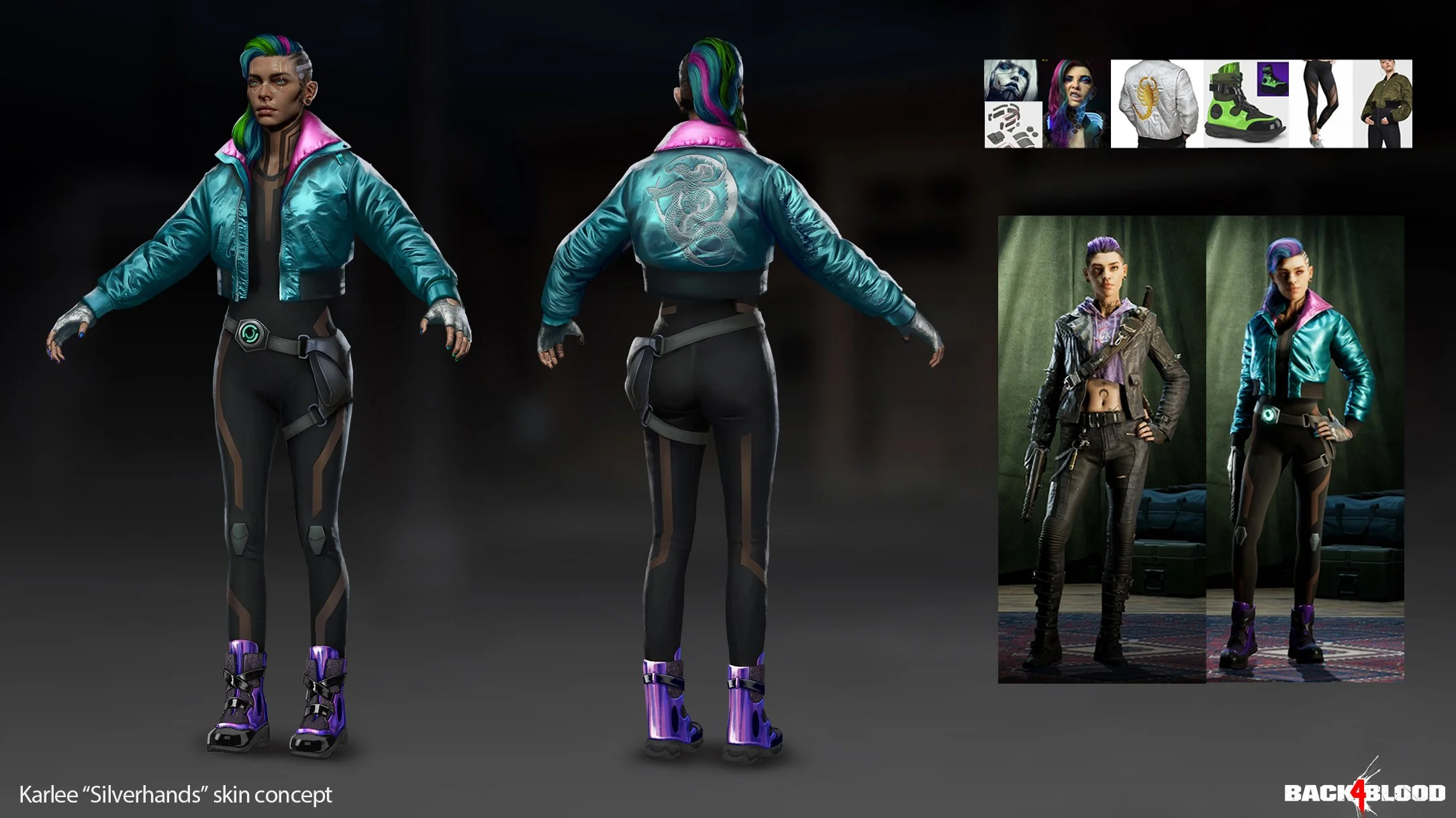 Back For Blood - Skin Concept