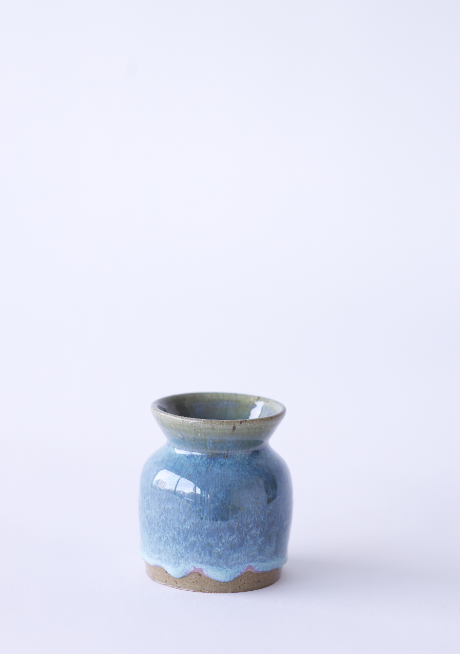 Caribbean Sea Mist Mini Vase