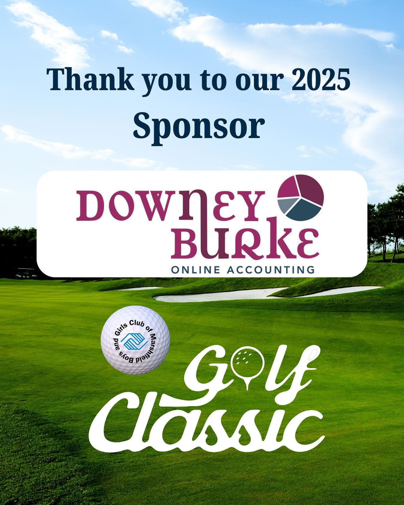 Thank you to our Annual Golf Classic sponsor, Downey Burke. We are so grateful for their generosity and ongoing support of the kids and families in our community. 

Looking forward to a great day on the course!