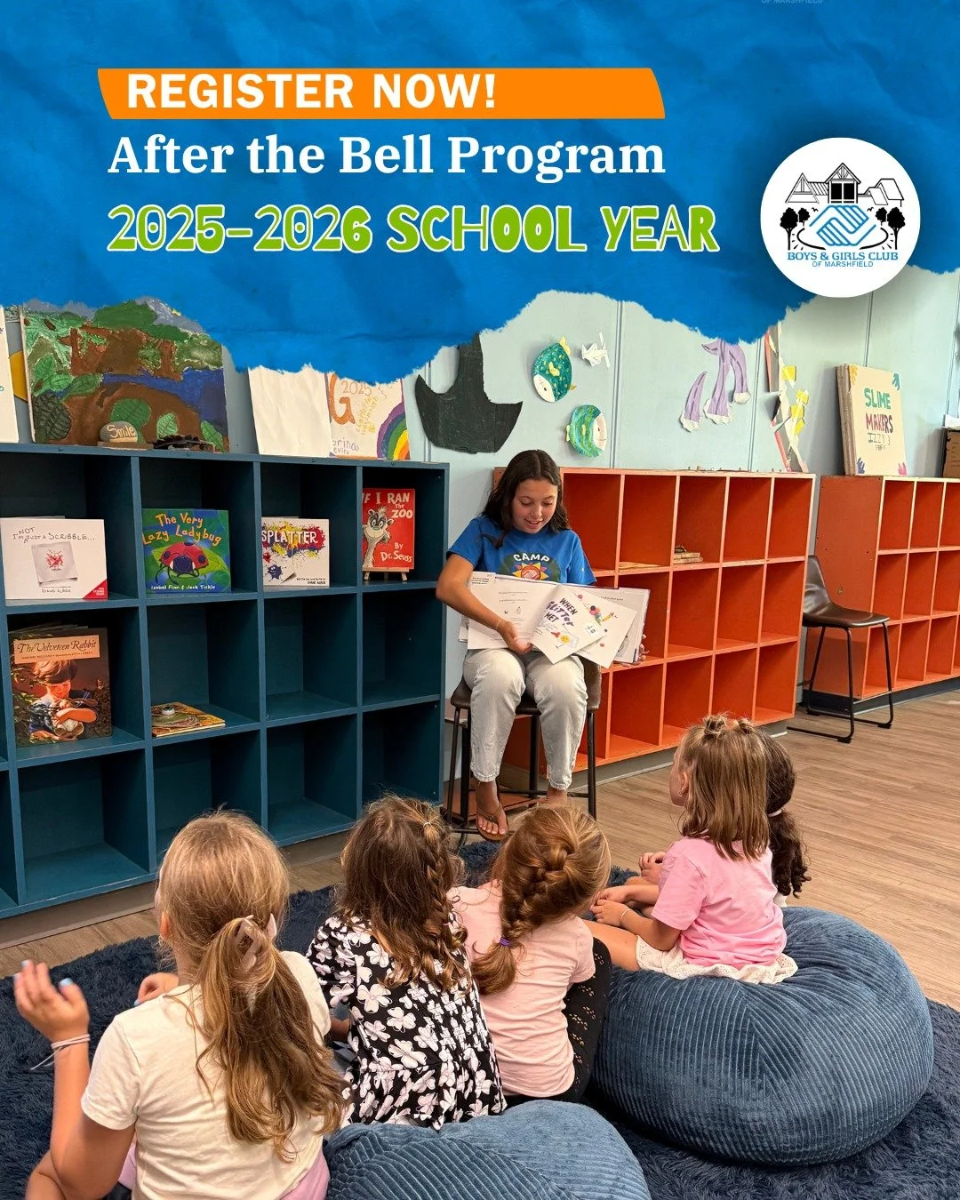 Don&rsquo;t miss out on all the fun! 💙 Our After the Bell Program is in full swing, giving kids the perfect place to learn, play, and grow after school.

📅 Spots are still available and drop-ins are welcome too!
➡️ Sign up today at bgcmarshfield.or
