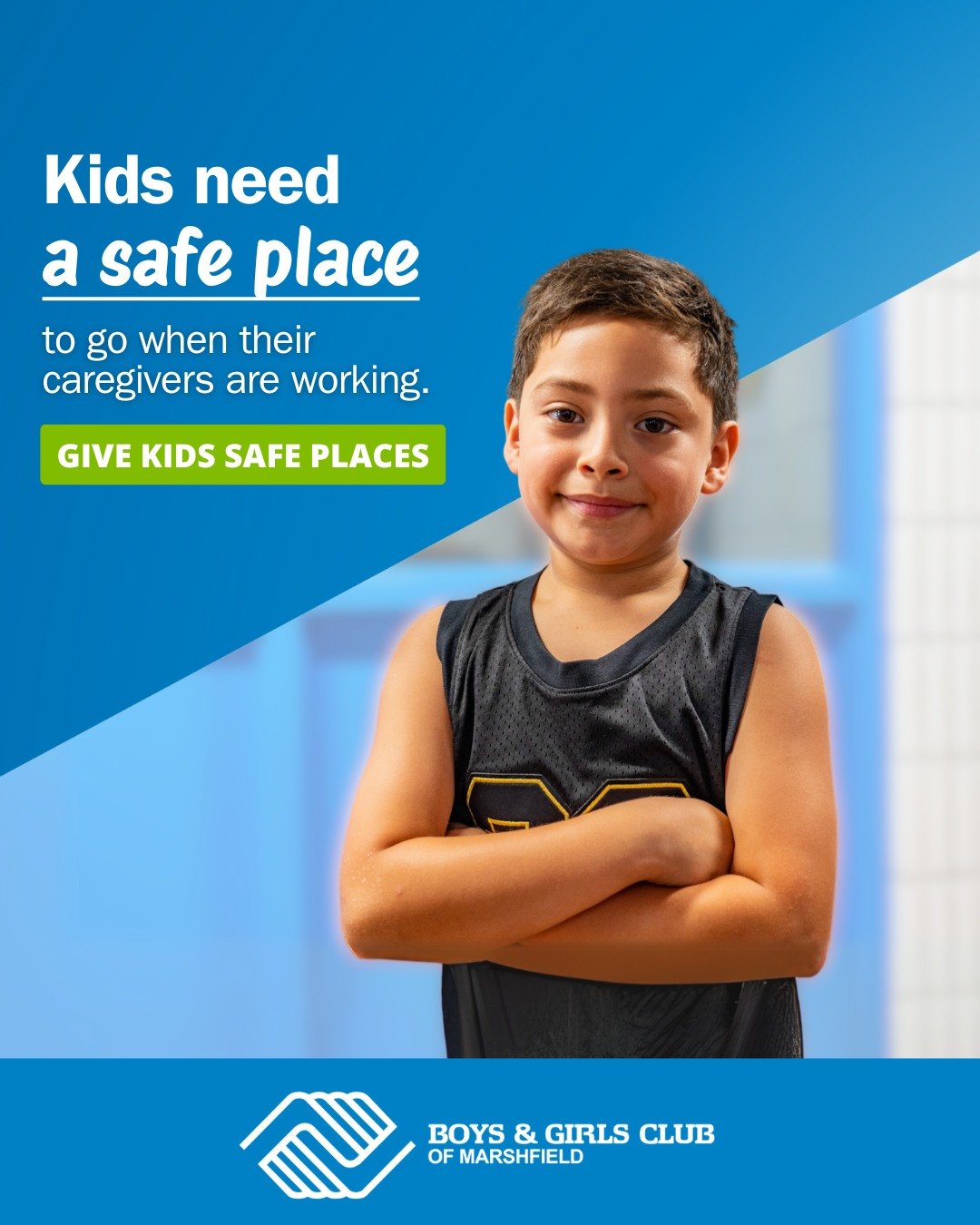Every child deserves a safe place to go after school while caregivers are working. 💙

At the Boys &amp; Girls Club of Marshfield, we provide that safe space, where kids can learn, grow, and thrive with trusted mentors by their side.

Together, we ca