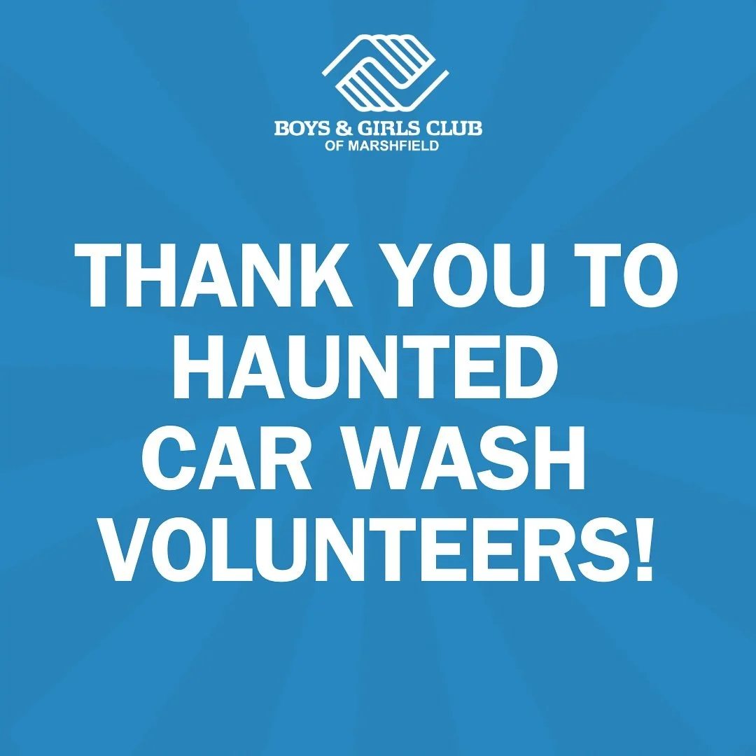 Thank you to our volunteers at the Haunted Car Wash! We could not have done this without you!💙 You are all the heart and souls of BGCM and we simply cannot thank you enough!🧡