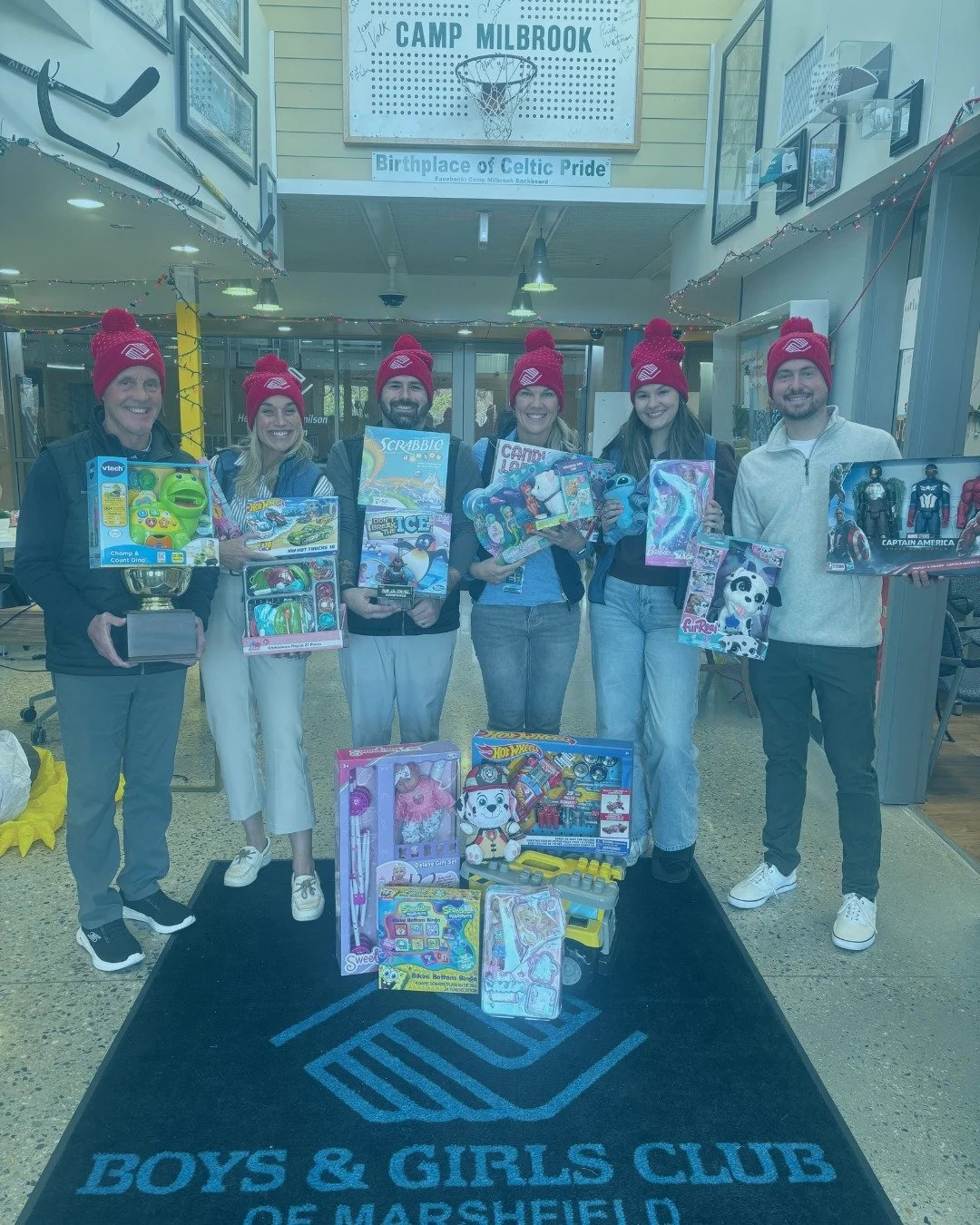 We extend our heartfelt thanks to Ginny Trainor and the United States Specialty Sports Association Hall of Fame for generously providing a huge donation of Christmas gifts for this holiday season. Your support helps make the season brighter for so ma