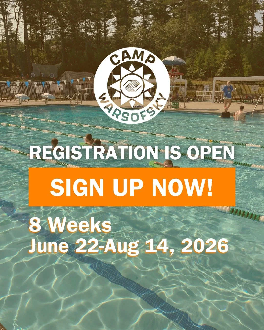 Make a splash this summer at Camp Warsofsky! ☀️🏊&zwj;♂️

Registration is officially open for 8 weeks of summer fun at Camp Warsofsky, a program of the Boys &amp; Girls Club of Marshfield!

📅 June 22 &ndash; August 14, 2026

Swimming, outdoor advent