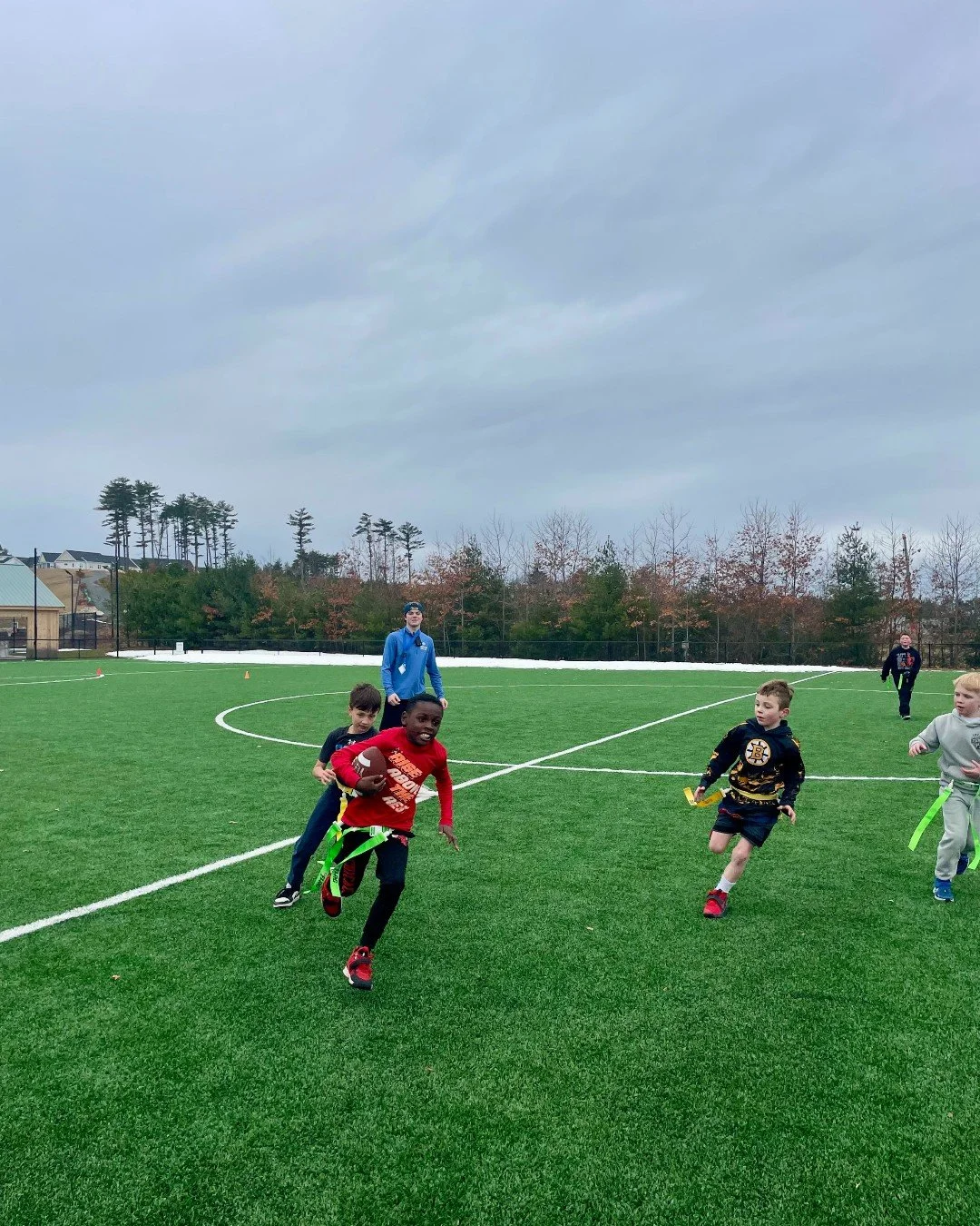 Flag football in action 🏈🔥

Our after-school Flag Football is all about building skills, staying active, and having fun with friends 💪

Another great day at the Boys &amp; Girls Club of Marshfield

#SouthShoreMA #FlagFootball #Afterschool #YouthSp