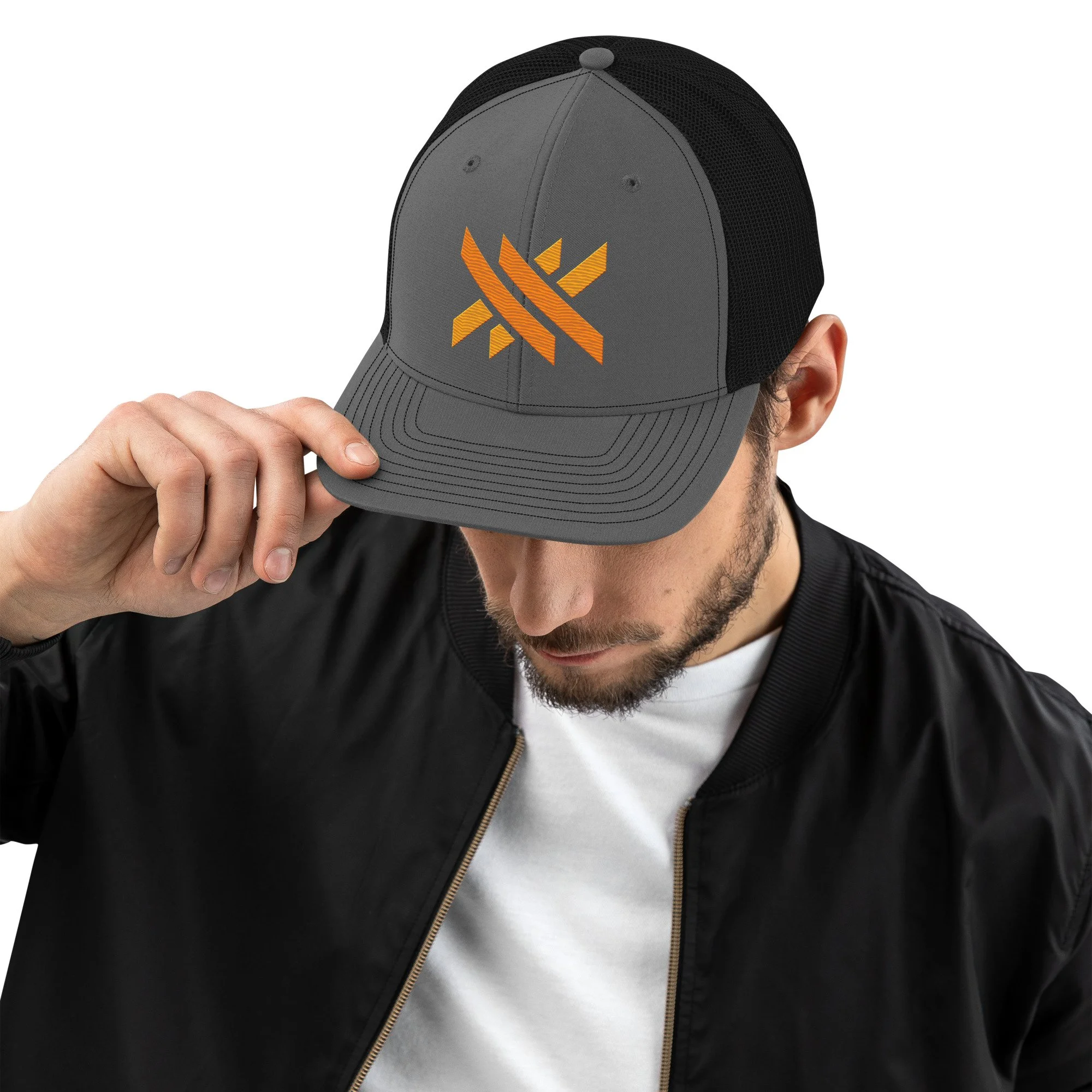 snapback-trucker-cap-charcoal-black-front-65f08be4b08f8.jpg