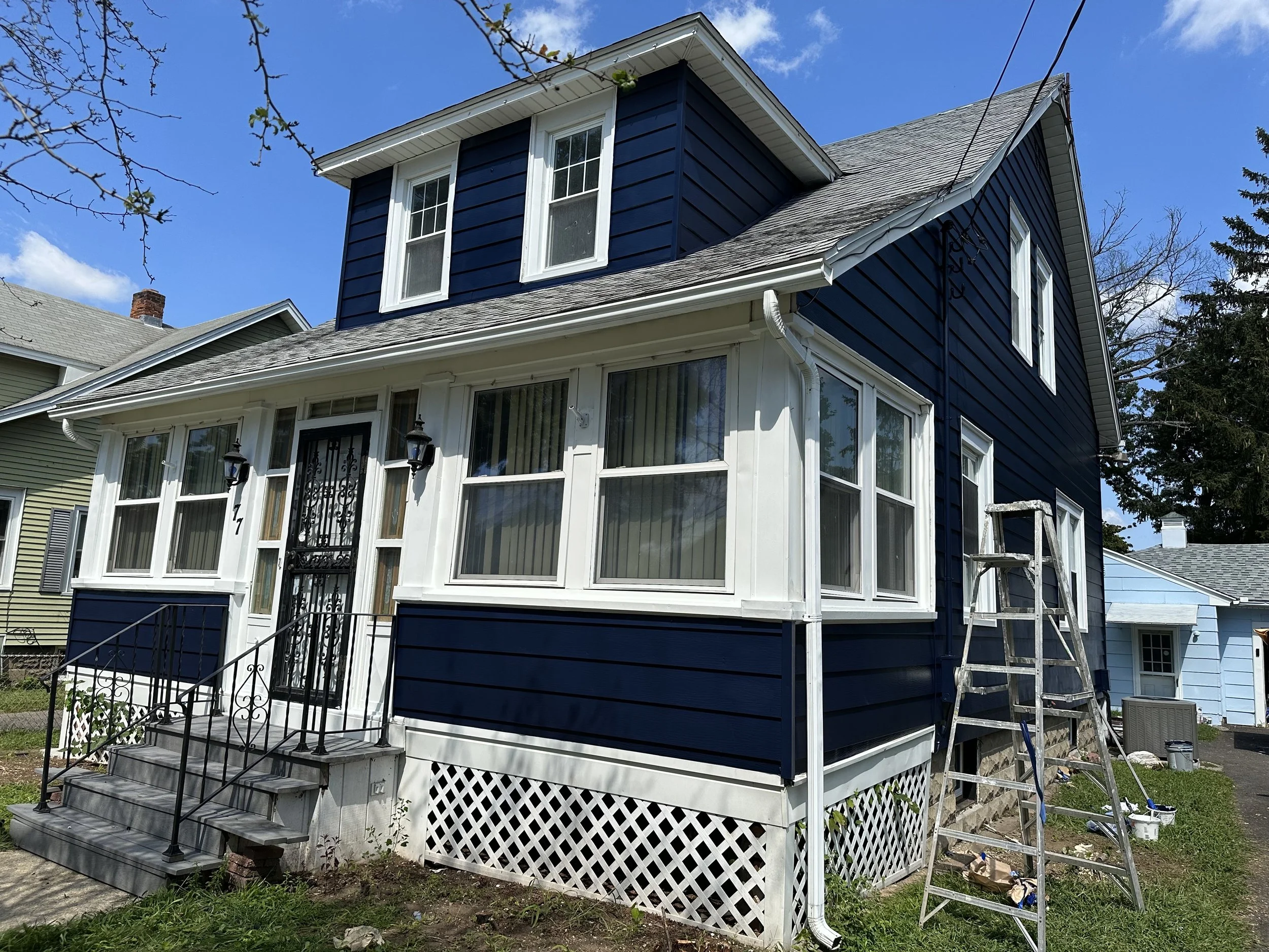 After | Whole home exterior painting services completed by Collings Legacy Painting & Decorating near Springfield, MA