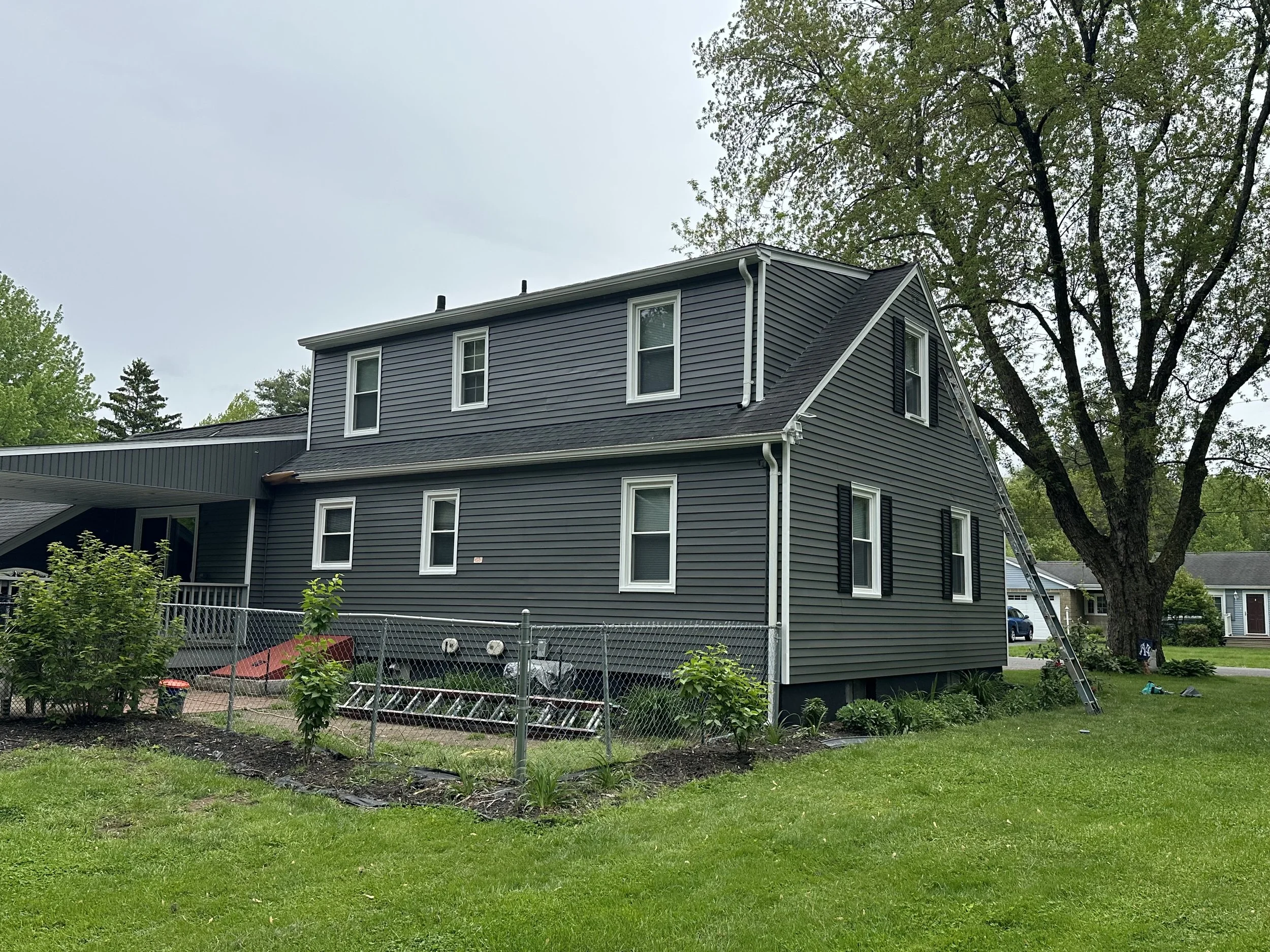 Grey Residential Exterior Painting Service Completed by Collings Legacy Painting near Springfield, MA.jpg
