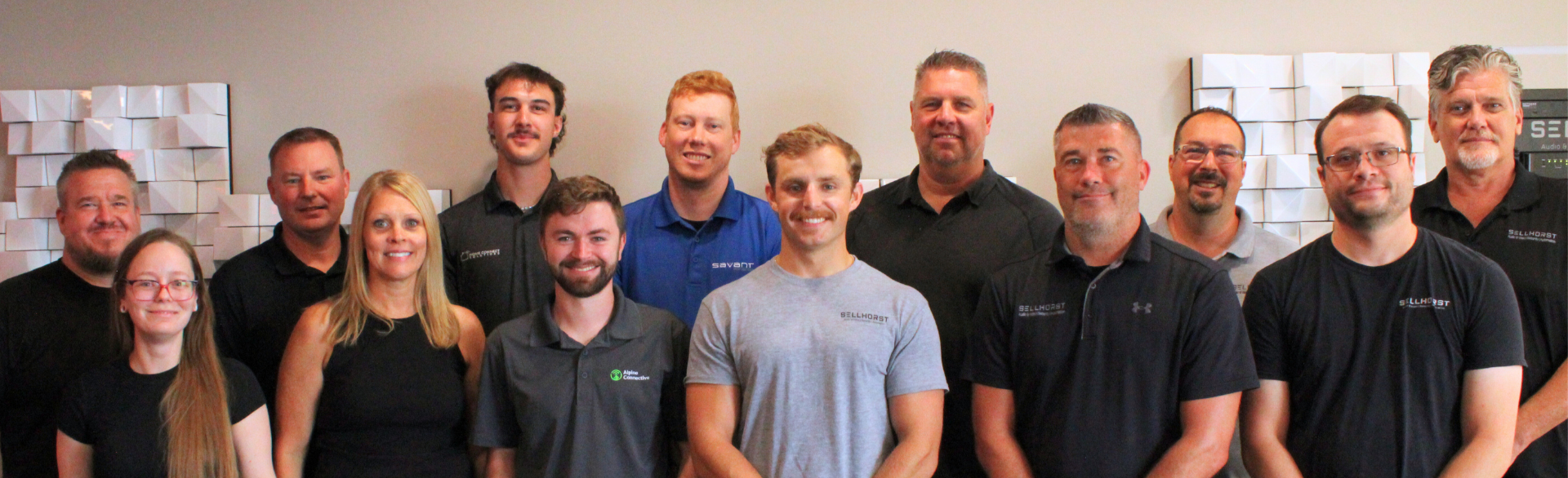 The entire family of Sellhorst employees representing Sellhorst Security & Sound, Home Connect Solutions and Alpine Connective
