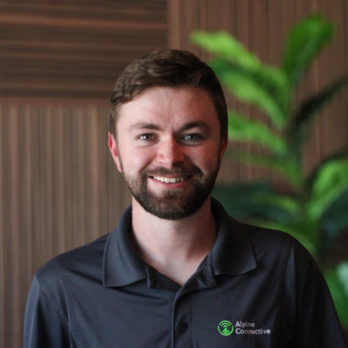 Gavin Swallom is the Founder and CTO of Alpine Connective, an Internet Service Provider specializing in MDU and rural services via Wireless