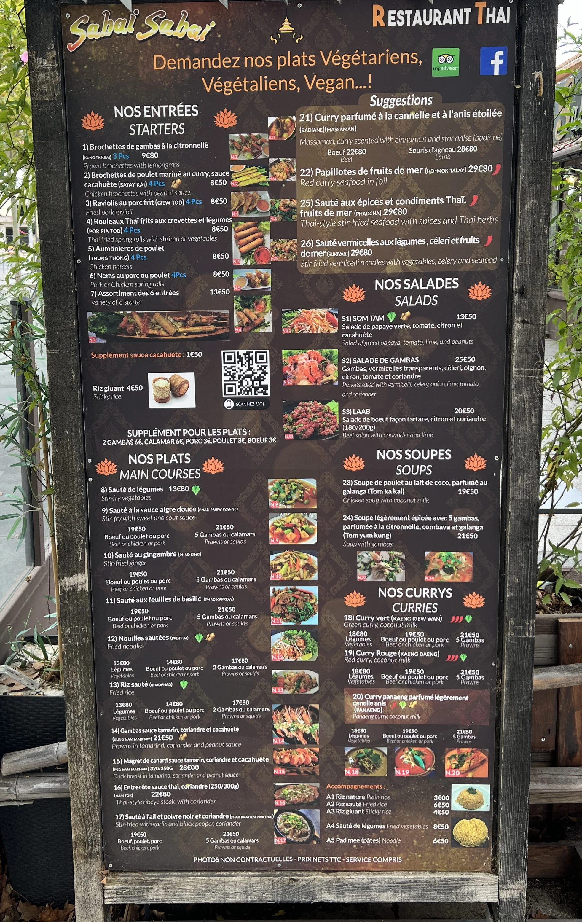 Sabai Sabia Argeles Thai Restaurant Menu.JPG