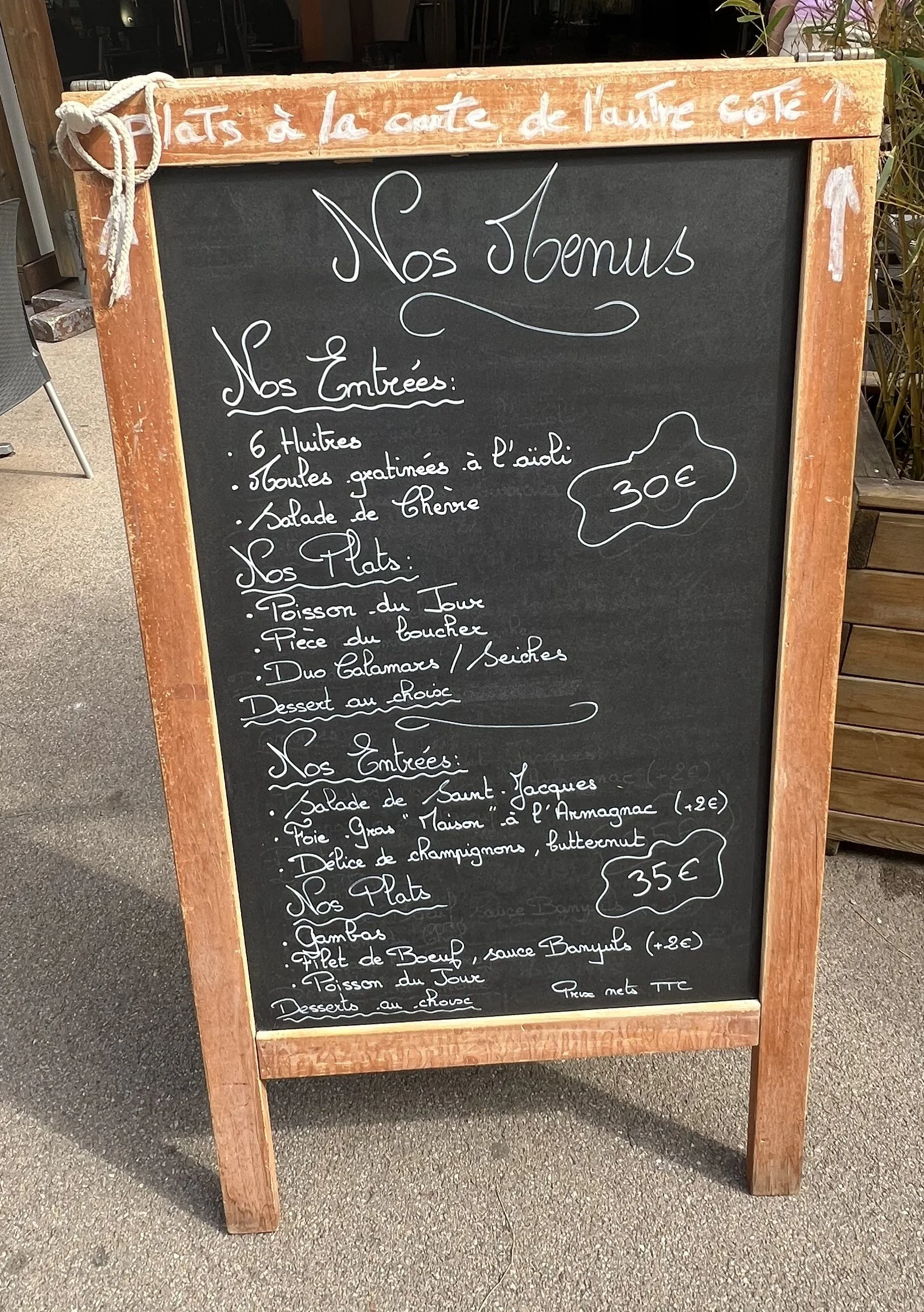 La Table du Coin Argeles Restaurant.JPG