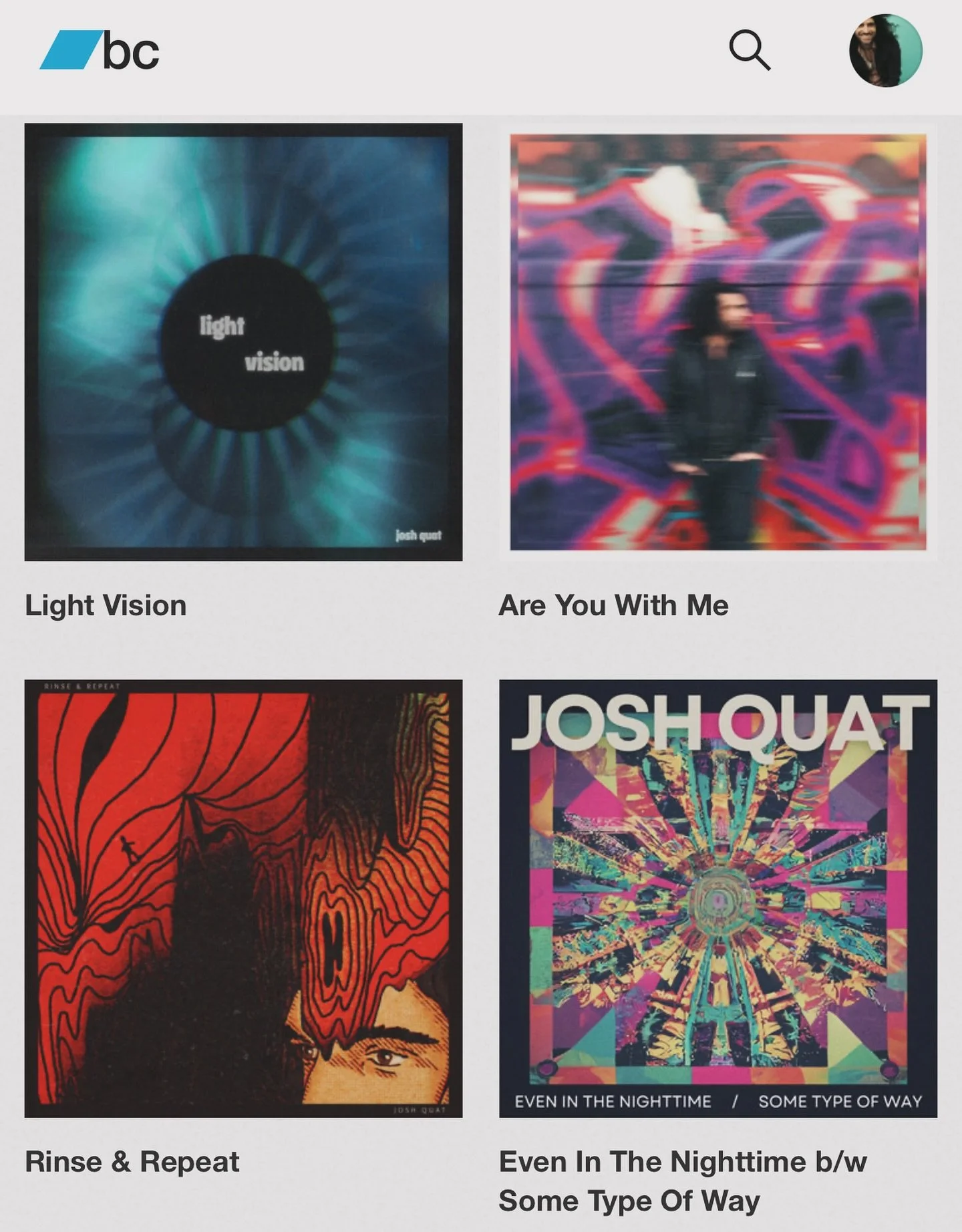 Hey all, my full discography is now up on Bandcamp!  Been wanting to do this for a while -  if you hate streaming services and/or want to actually own the music you listen to, you now have that option.  The full high-quality masters are available to 