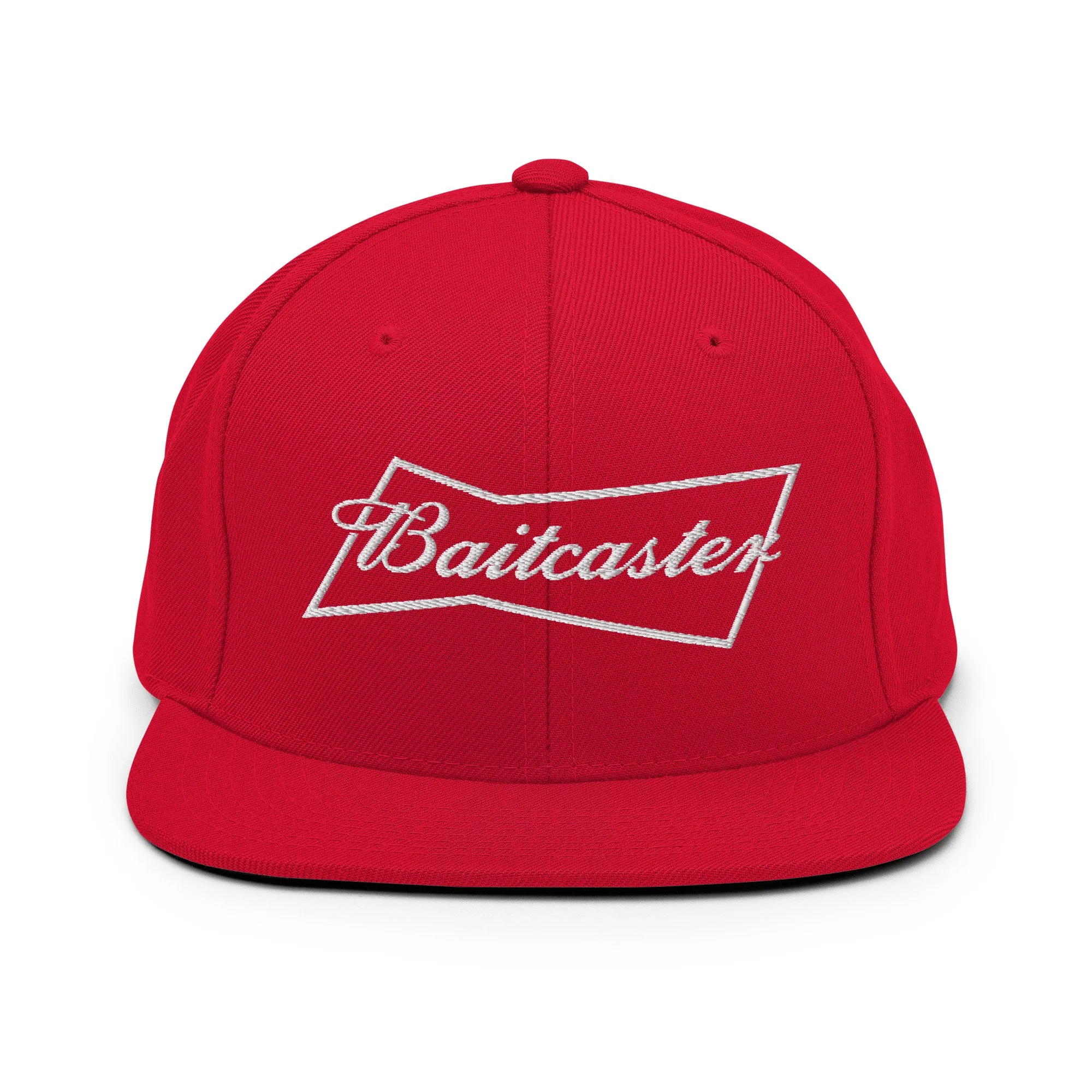 Baitcaster Beer Parody Fishing Snapback Hat