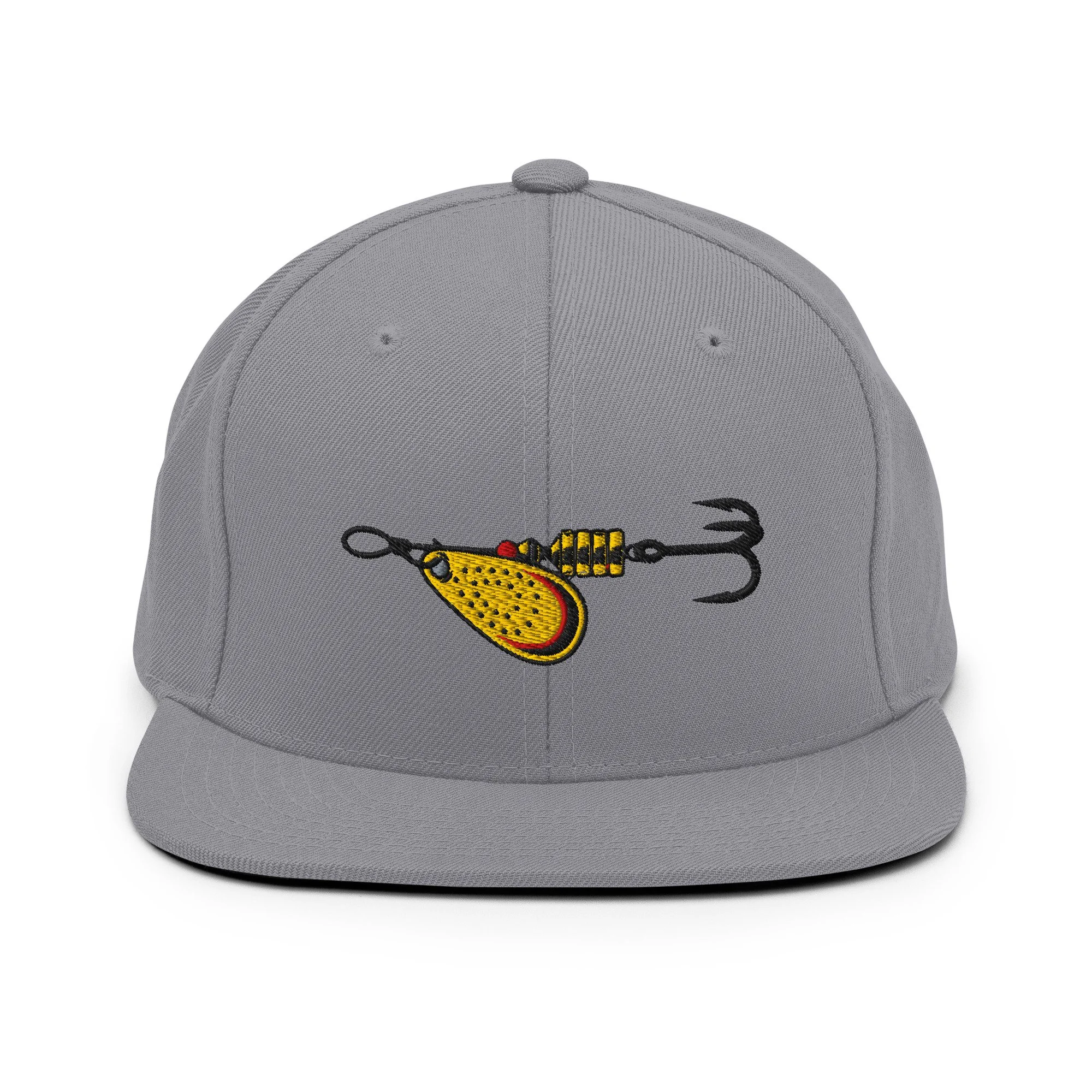 Lure Fishing Snapback Hat