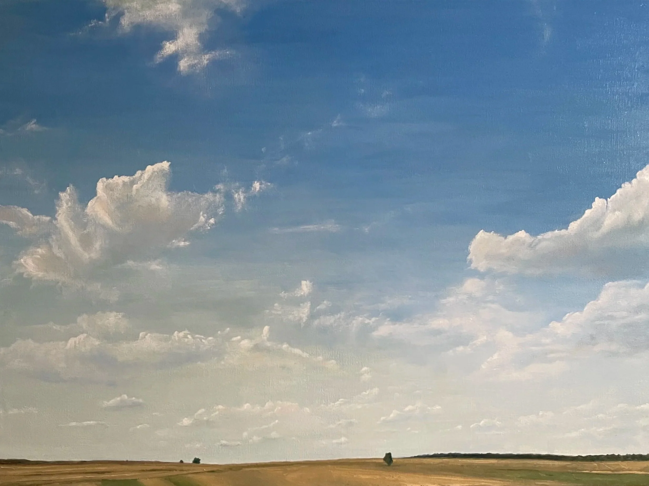 Motherland, 2024. Oil on canvas - 18 x 24 inches. Private collection. 