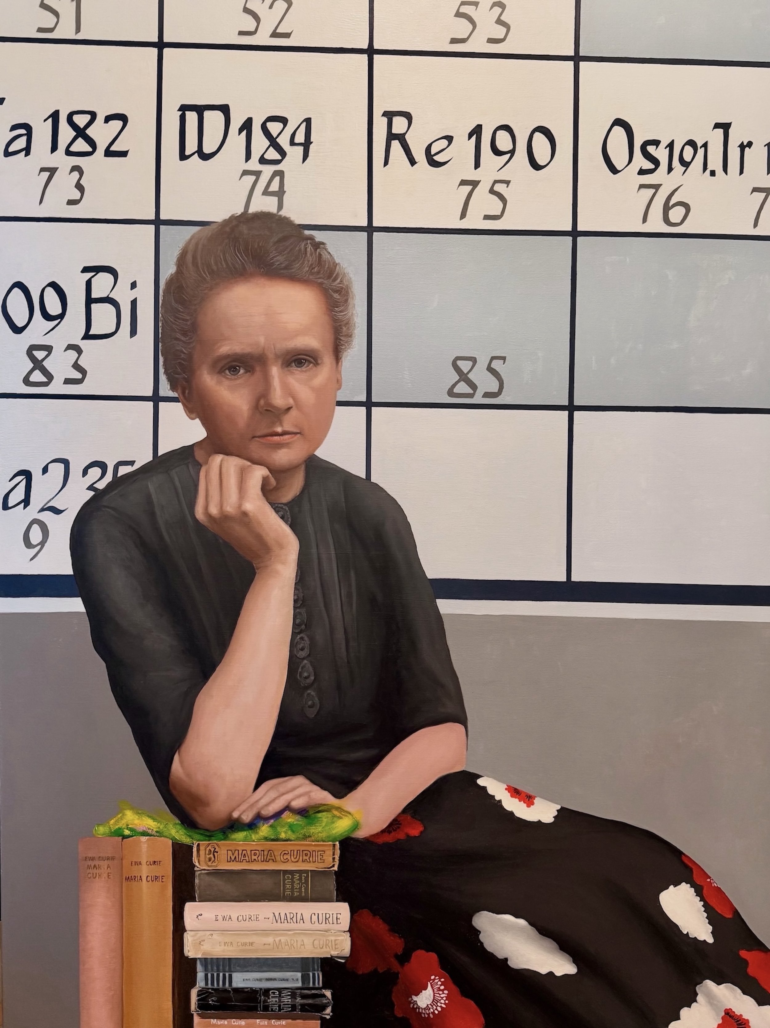 Immigrant's Portrait, 2025. Oil on canvas - 
48 x 36 x 2 inches. 