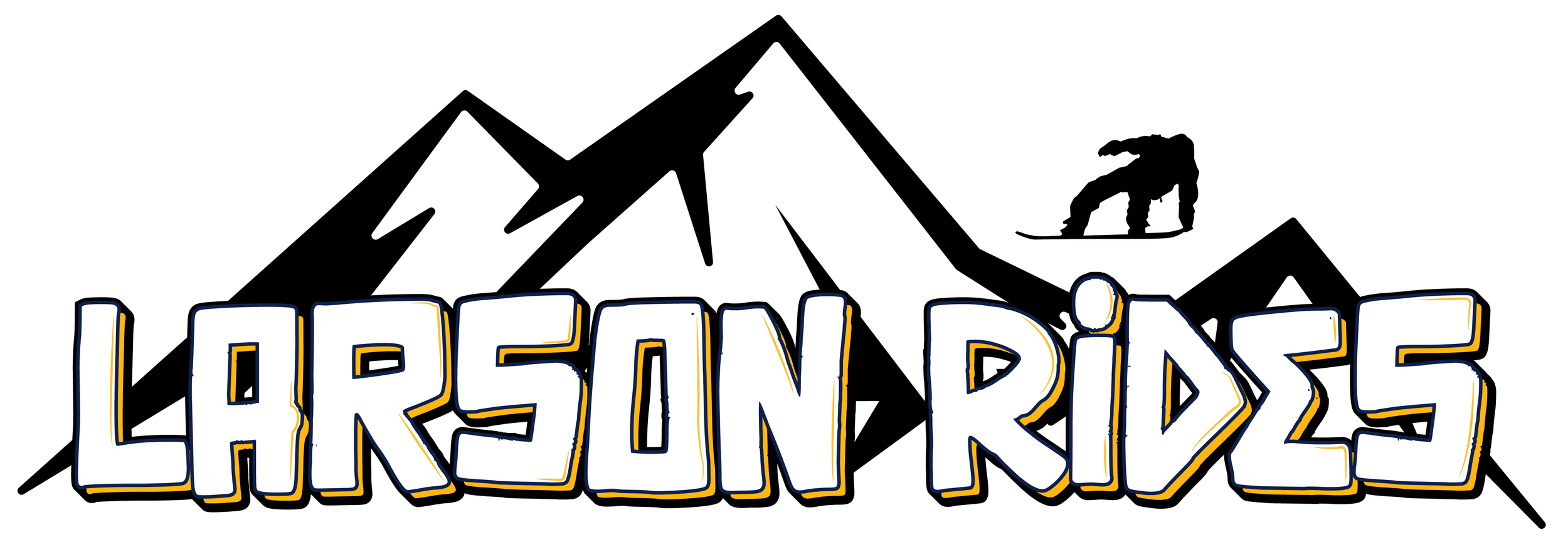 Larson Rides Rail Jam