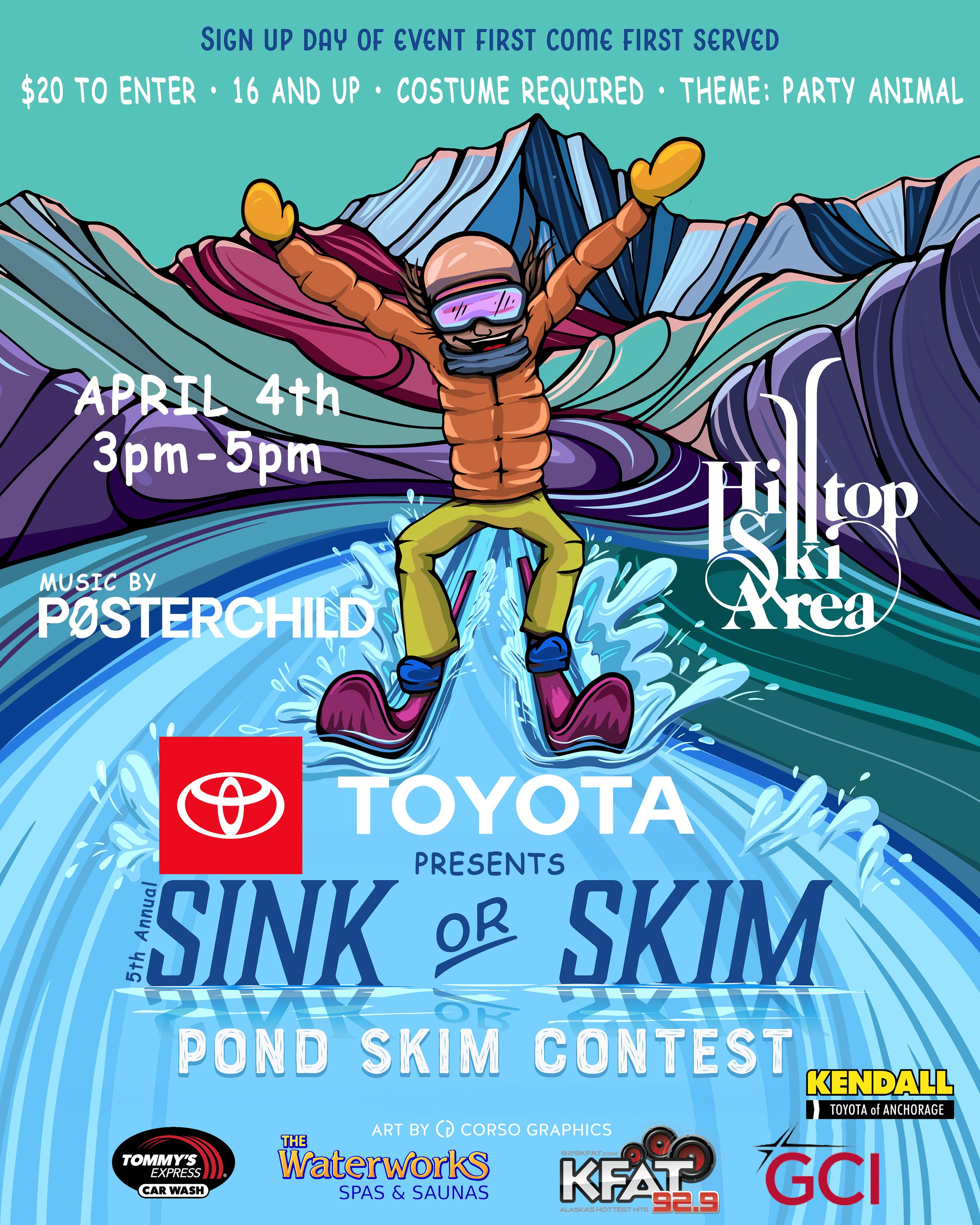 Toyota Sink or Skim Pond Skim