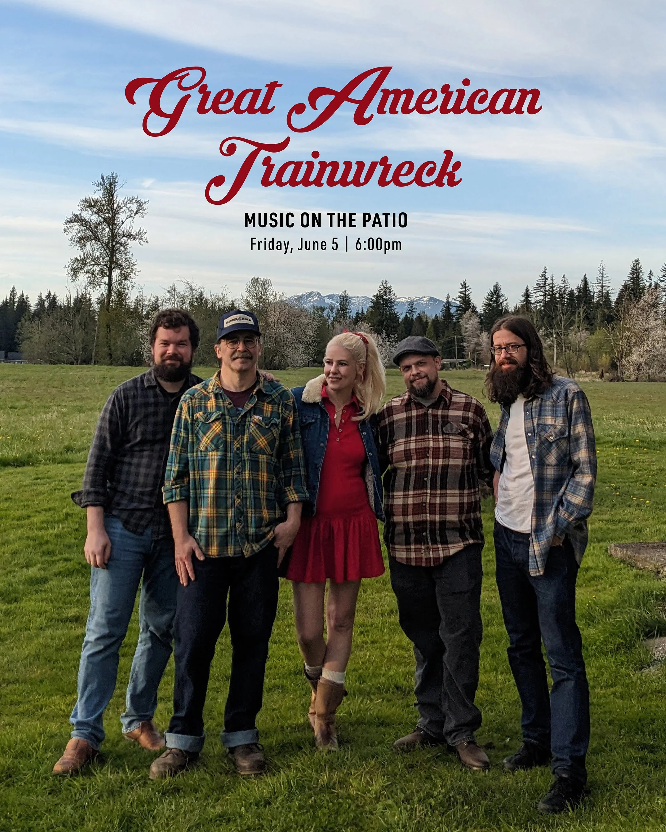 Music on the Patio – Great American Trainwreck