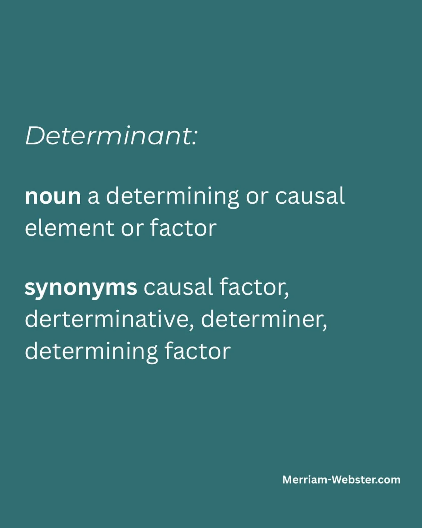 The Determinants of Her Health Podcast will examine the causal factors that affect women&rsquo;s health. We will take individual experiences then zoom out to discover the systemic elements that contribute to certain outcomes. 

It&rsquo;s time to rec