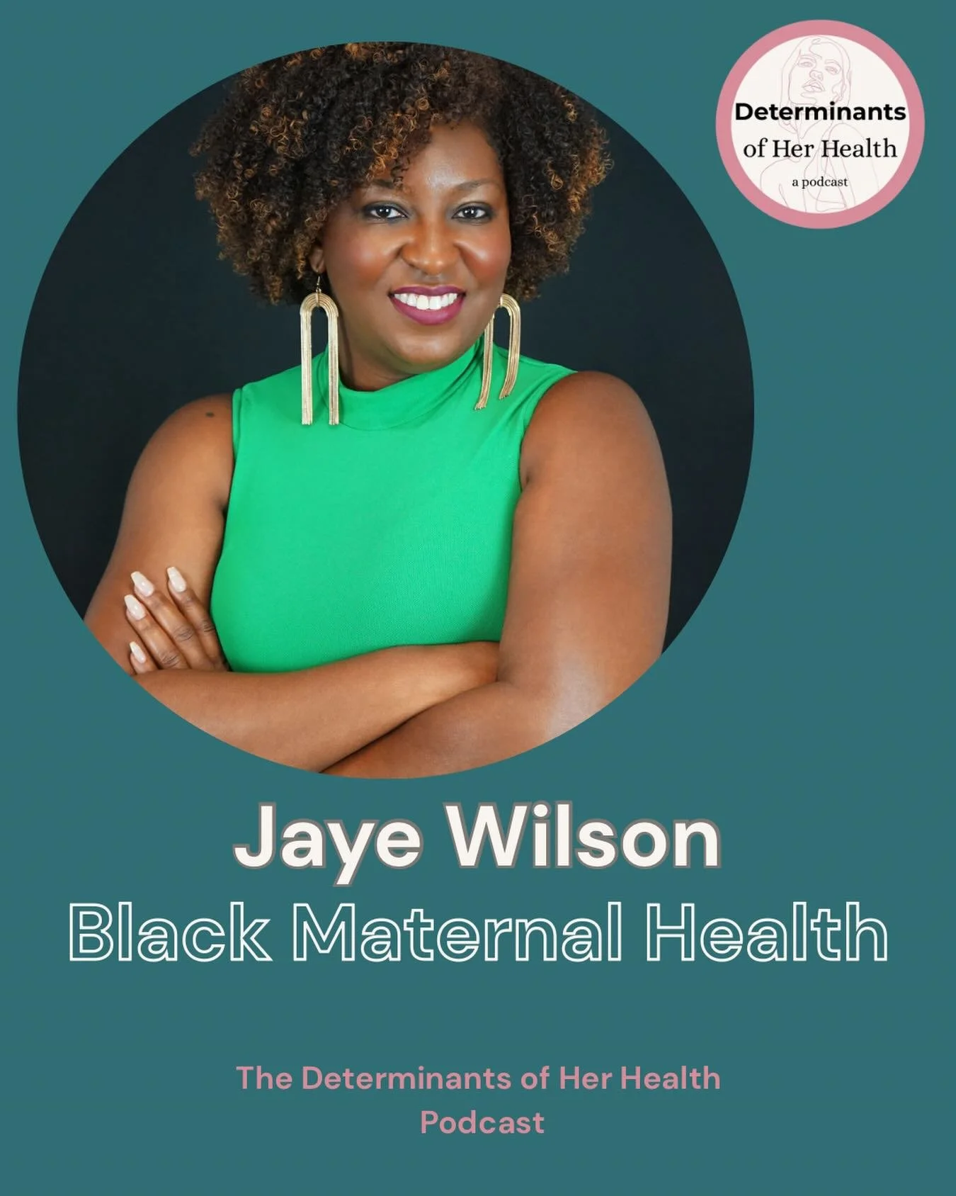 Now live!! My conversation with Jaye Wilson @melinatedmoms is now available to listen and watch. 

In this episode we discuss the black maternal mortality crisis and how the social determinants of health and implicit bias contribute to health dispari