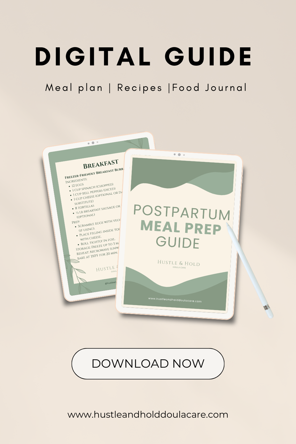 Postpartum Meal Prep Guide