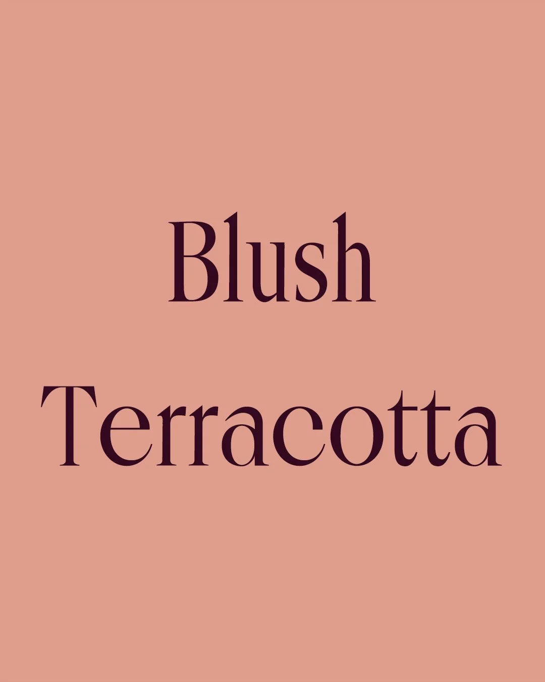 Warm, muted pink-red &mdash; soft, faded, and slightly chalky.

This is the tone of the unglazed pots and figurines that travelled every Mediterranean trade route in antiquity &mdash; the quiet, worn blush of finer clay objects handled and sun-bleach