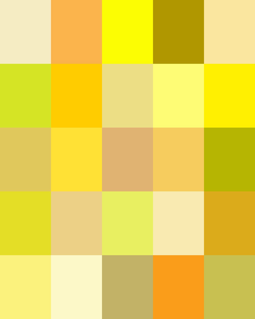 Yellow Color Stories