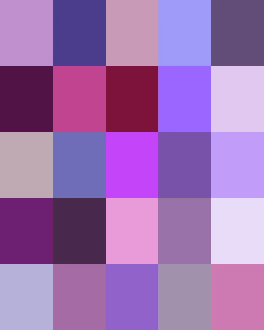 Purple Color Stories