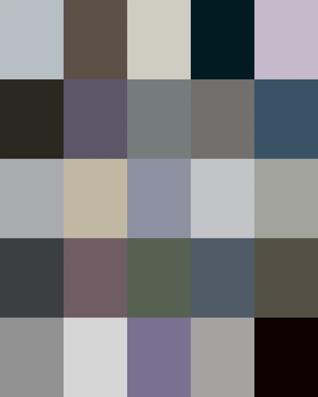 Black &amp; Gray Color Stories 