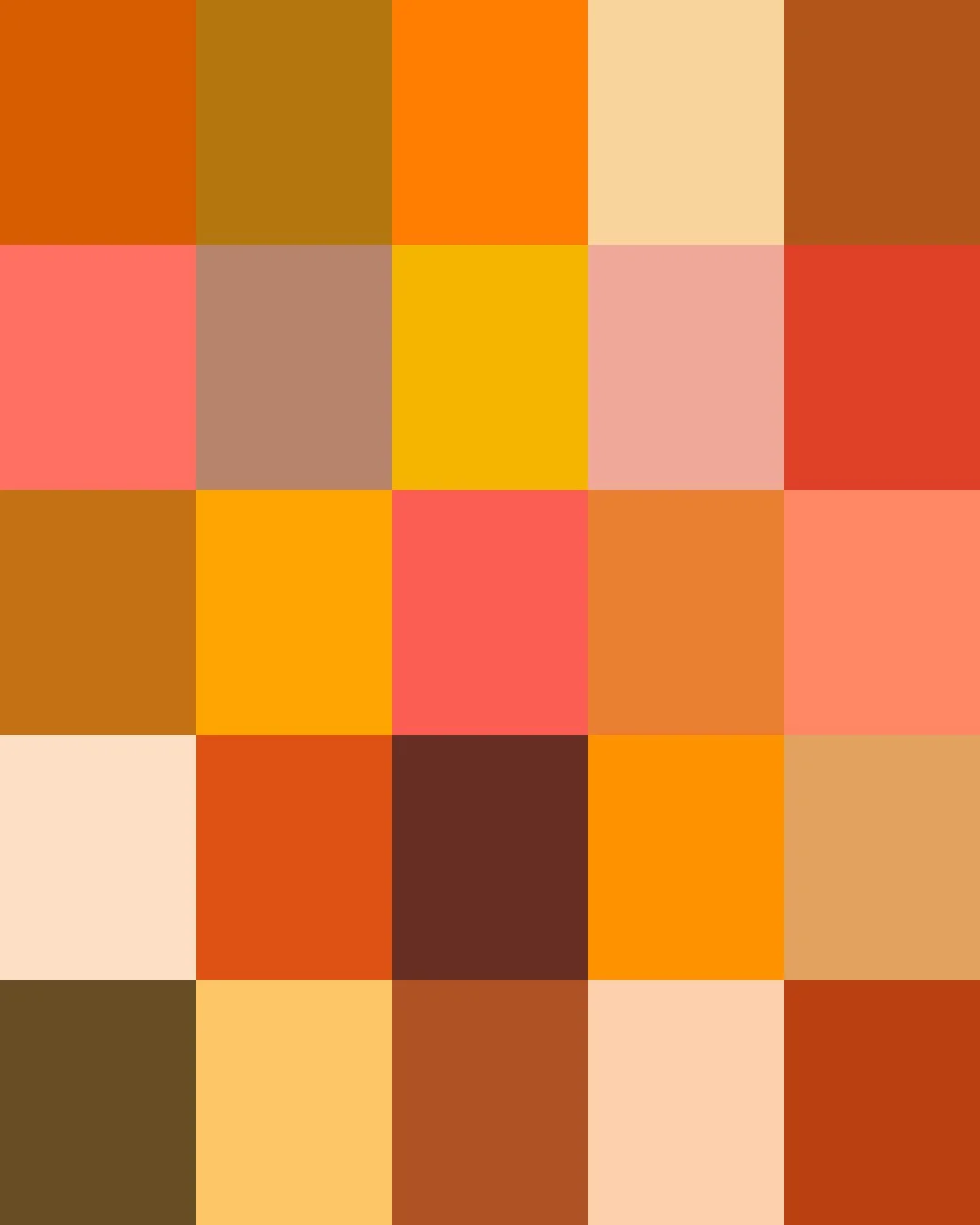 Orange Color Stories