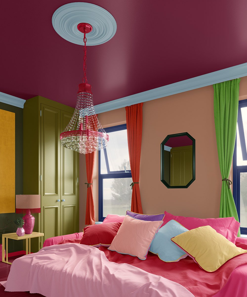 Color Drenched Rooms