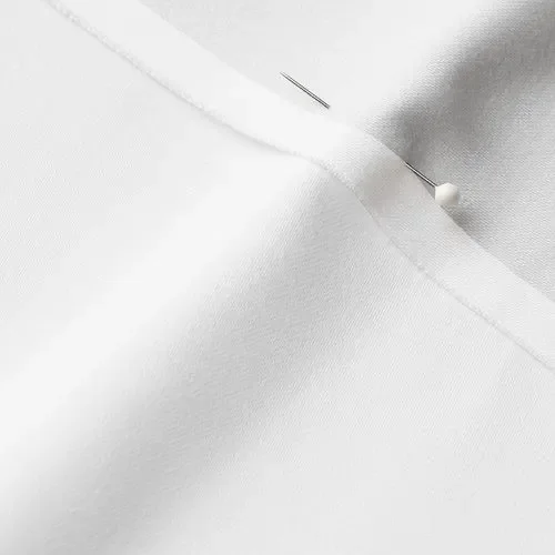 Closeup of Wide Cotton Sateen Fabric