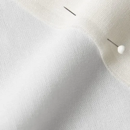 Closeup of Textured Essex Linen Fabric
