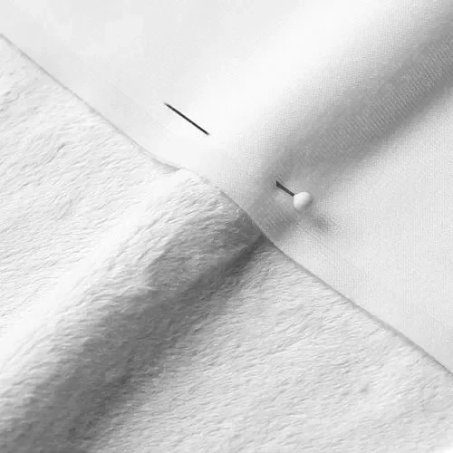 Closeup of Textured Minky Fabric