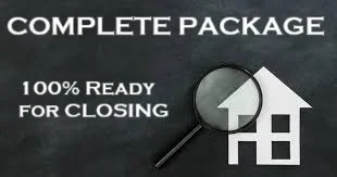 COMPLETE PACKAGE 100% Ready for Closing