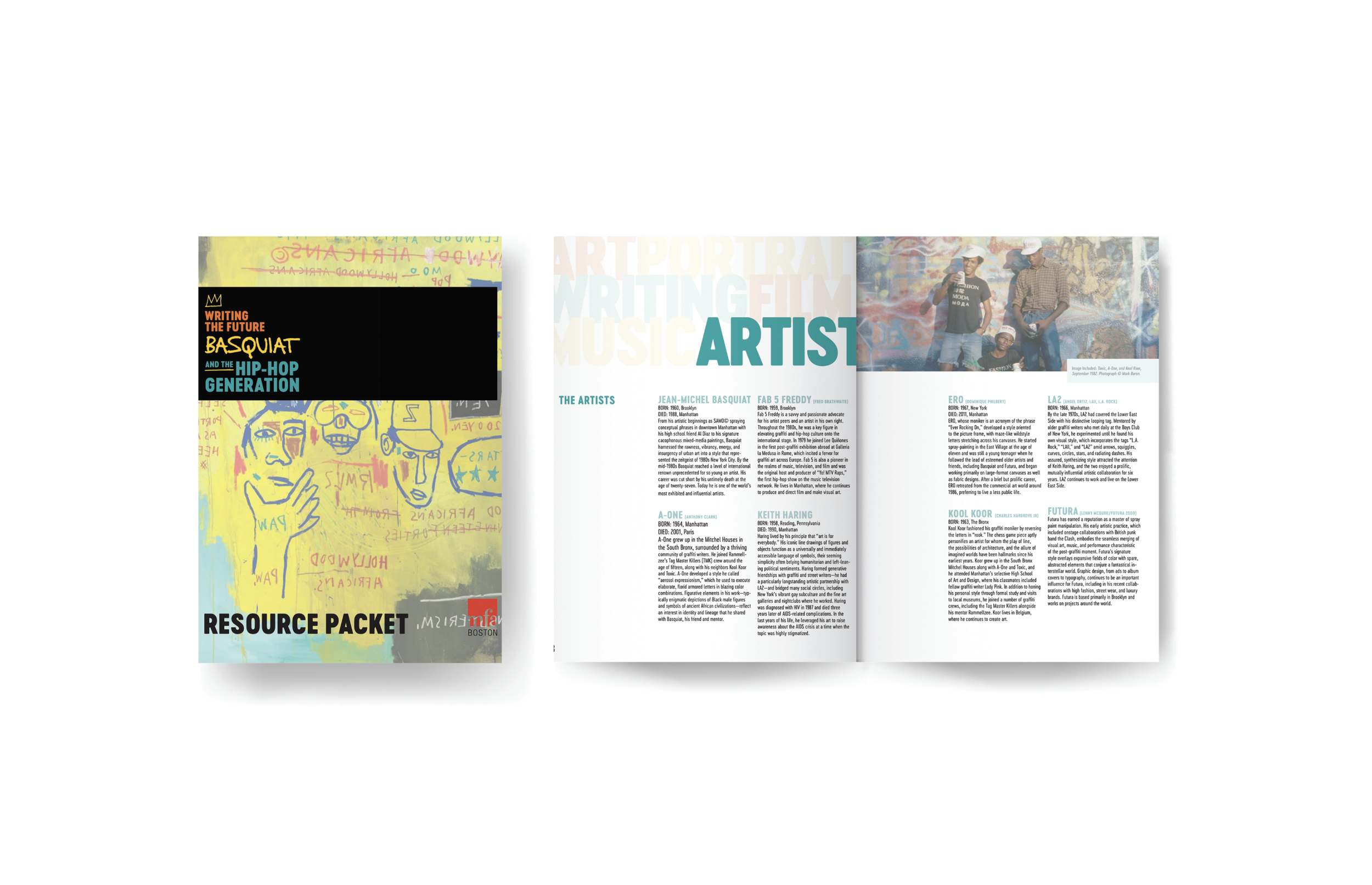Cover and Open Spread