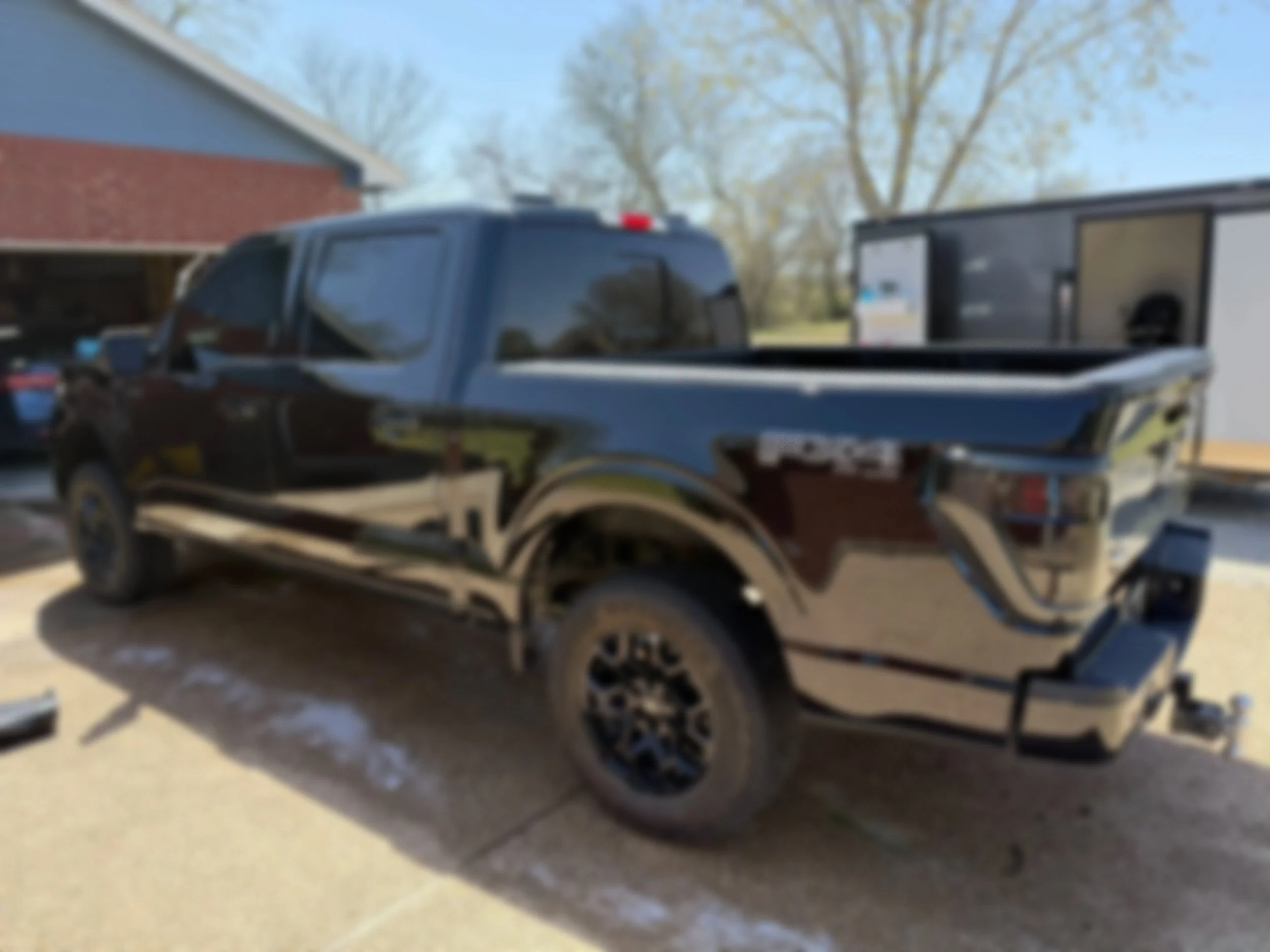 luxury car detailing exterior driveway professional