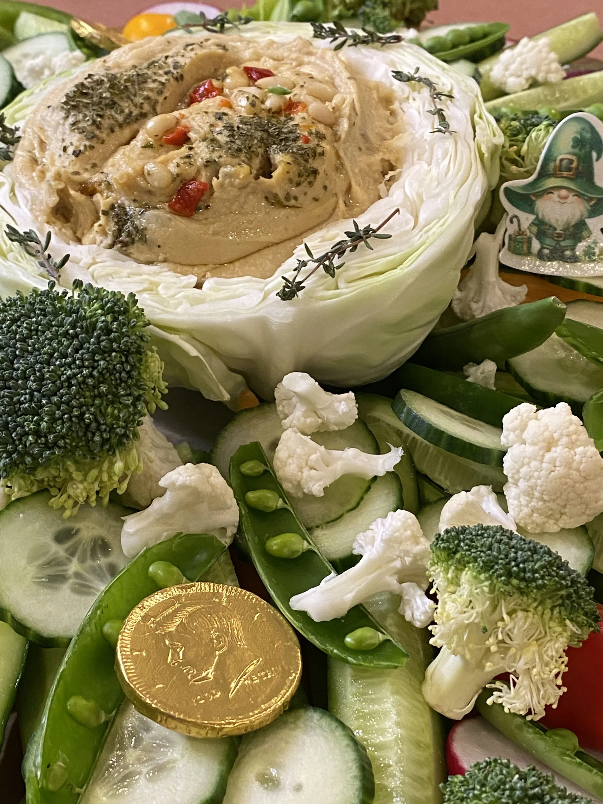 🍀 St. Patty’s Day Veggie Board