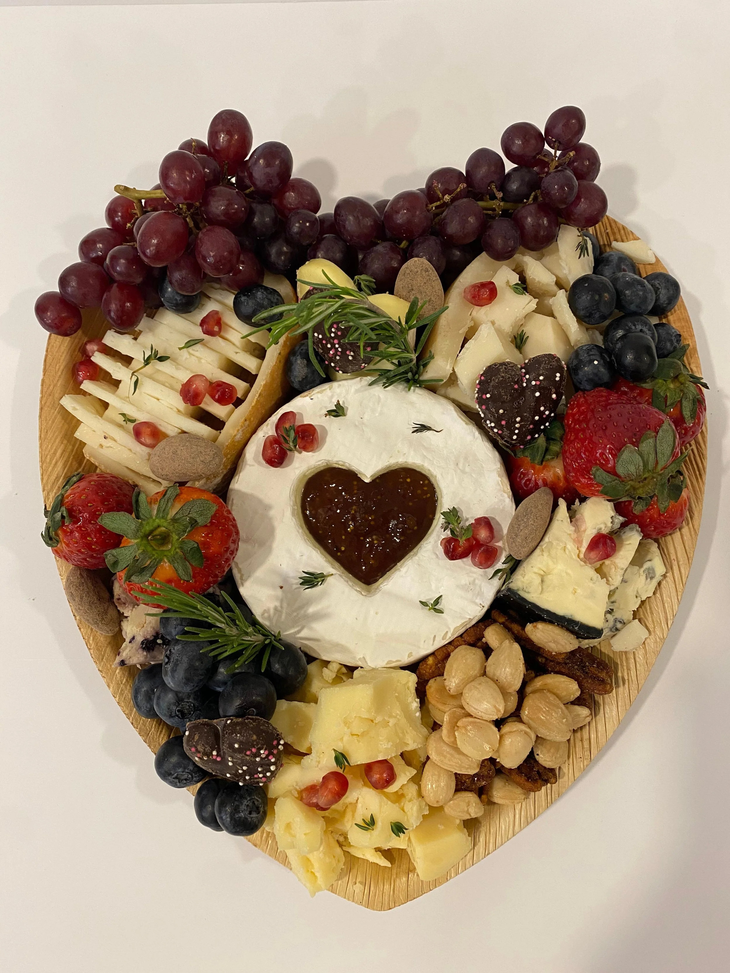 Valentine Cheese Board