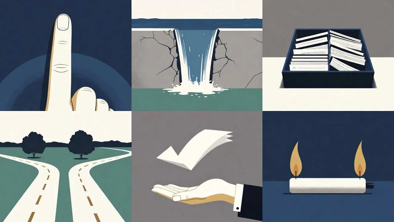 Your Finger Is in the Dam. Now What?