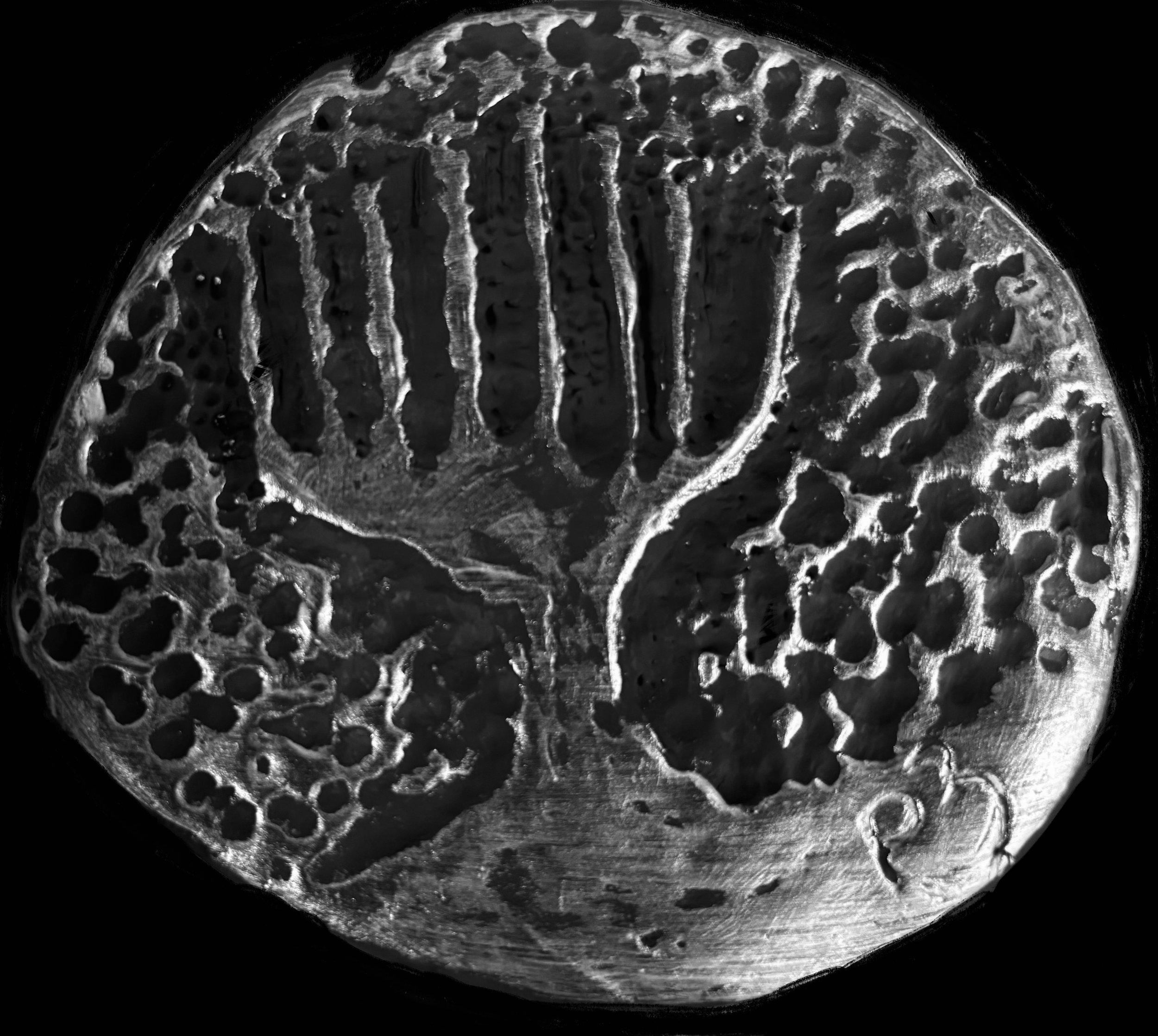 Wisdom - Air clay and acrylic 