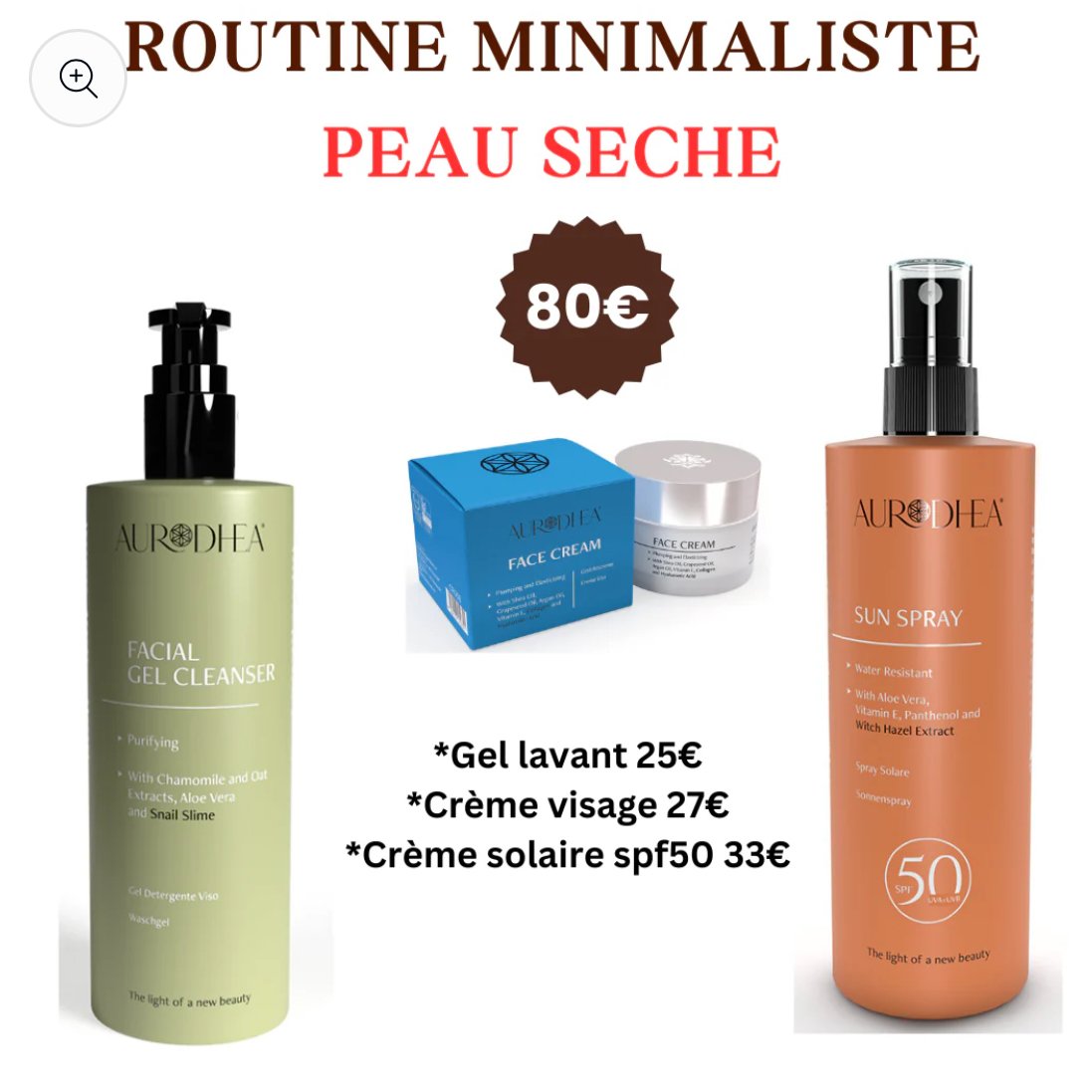 Gamme pour peau grasse