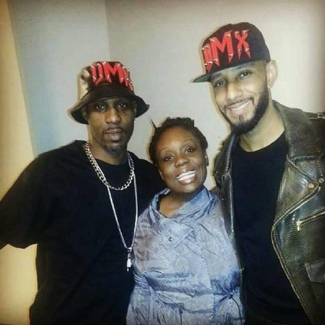With my brothers, X and Swizz
